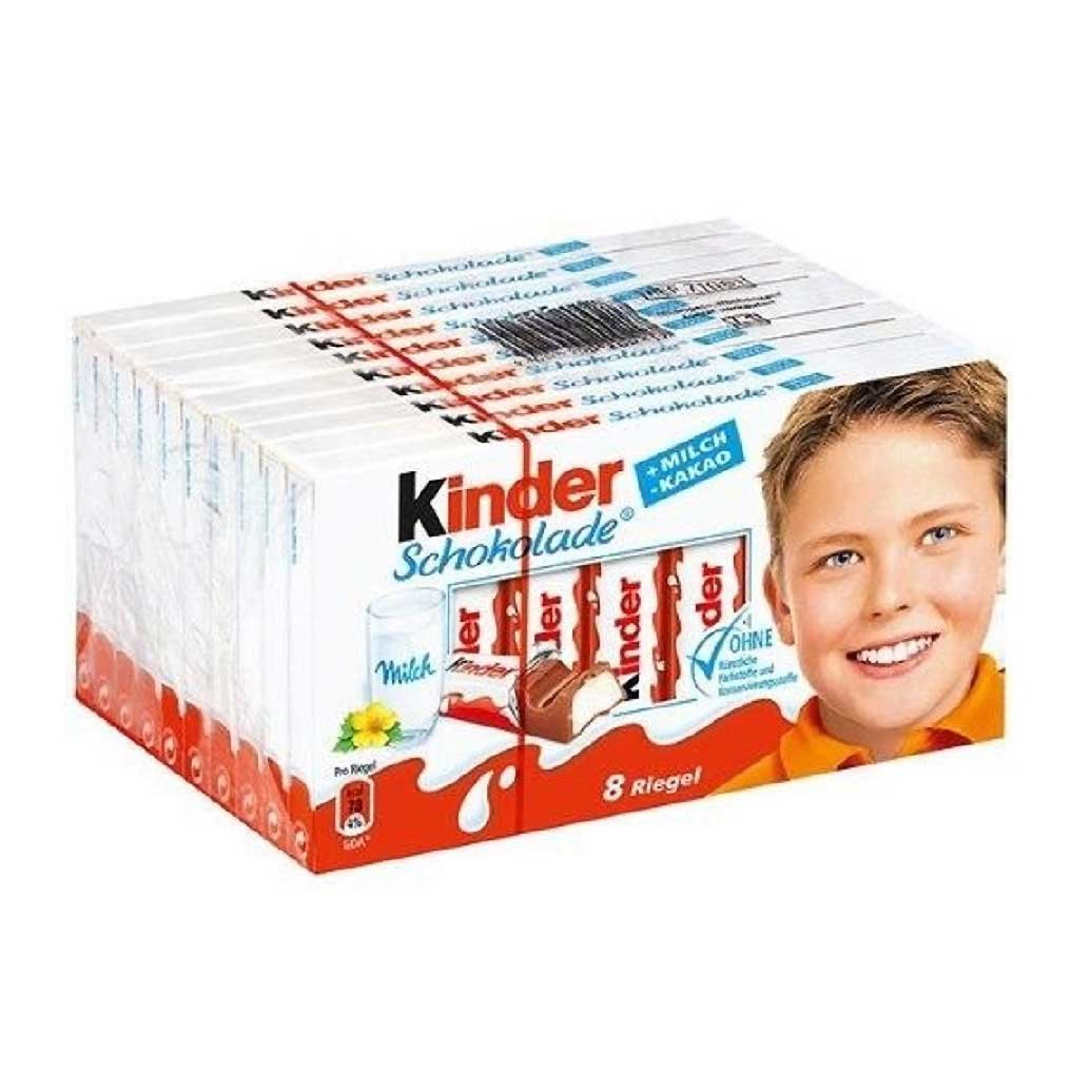 KinderChocolate, CASE, 8 Count (Pack of 10)