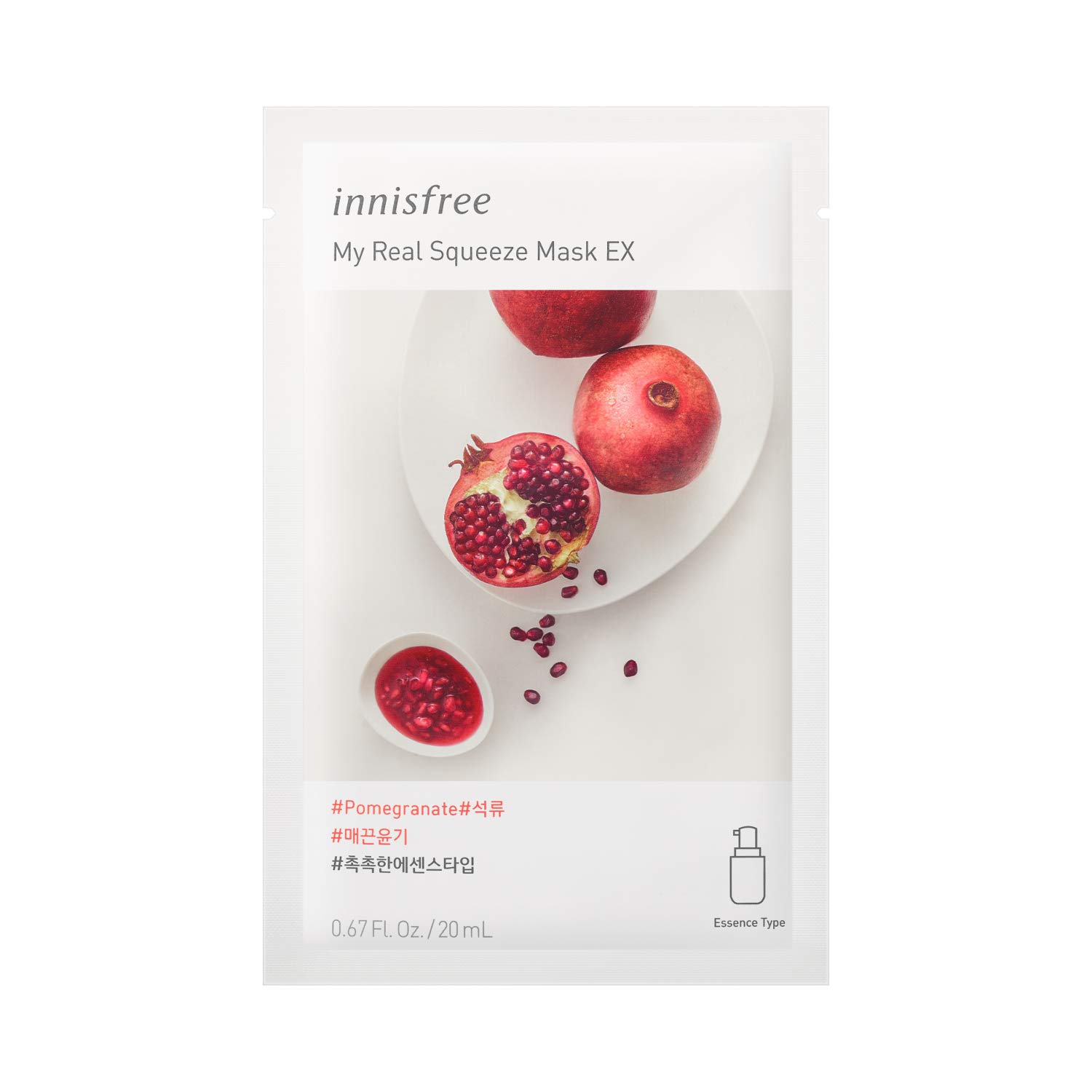 innisfreeMy Real Squeeze Mask Ex Pomegranate