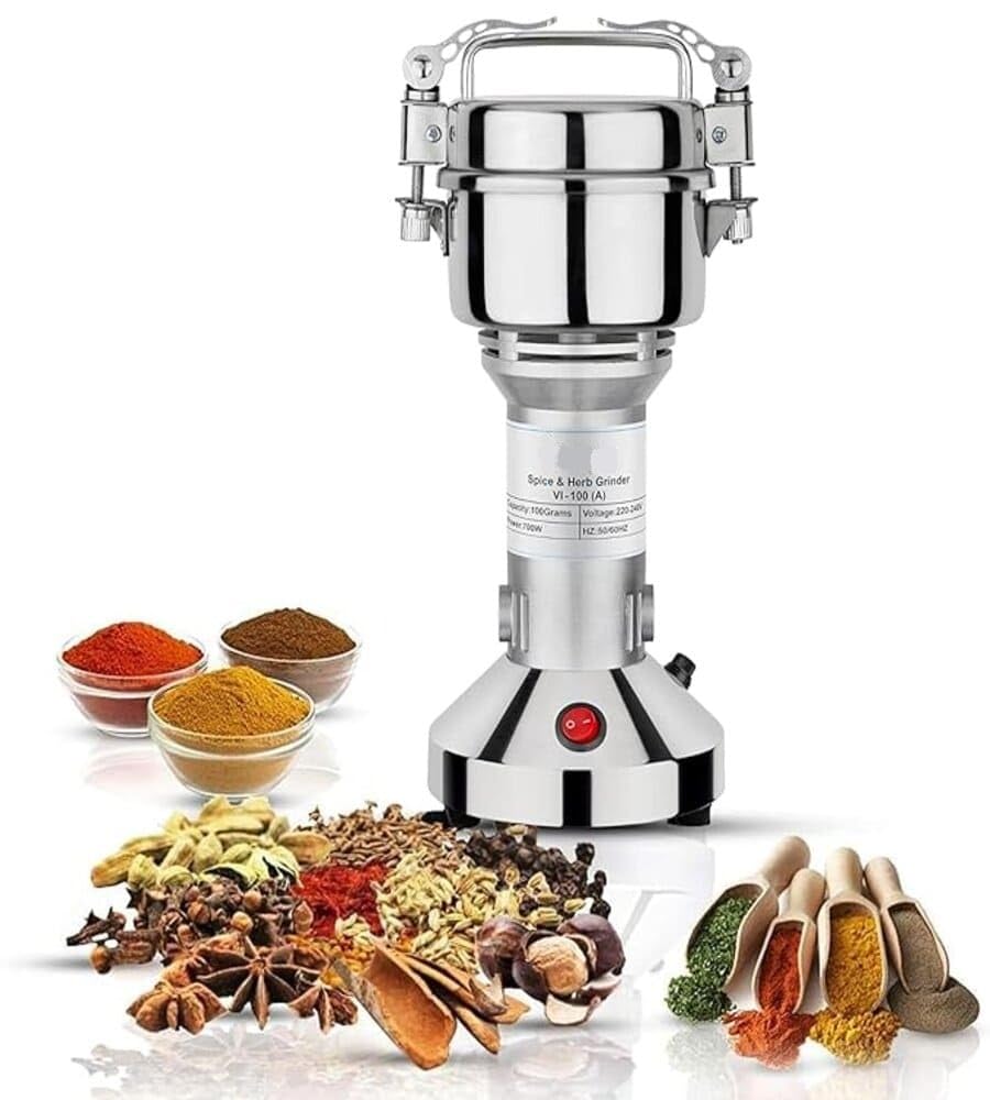 showkah® 250g Spice Grinding Machine with Fast and Efficient Grinder for Spices, Herbs, Coffee Beans, Dry Fruits Electric Spice Grinder, Mixer (250g)