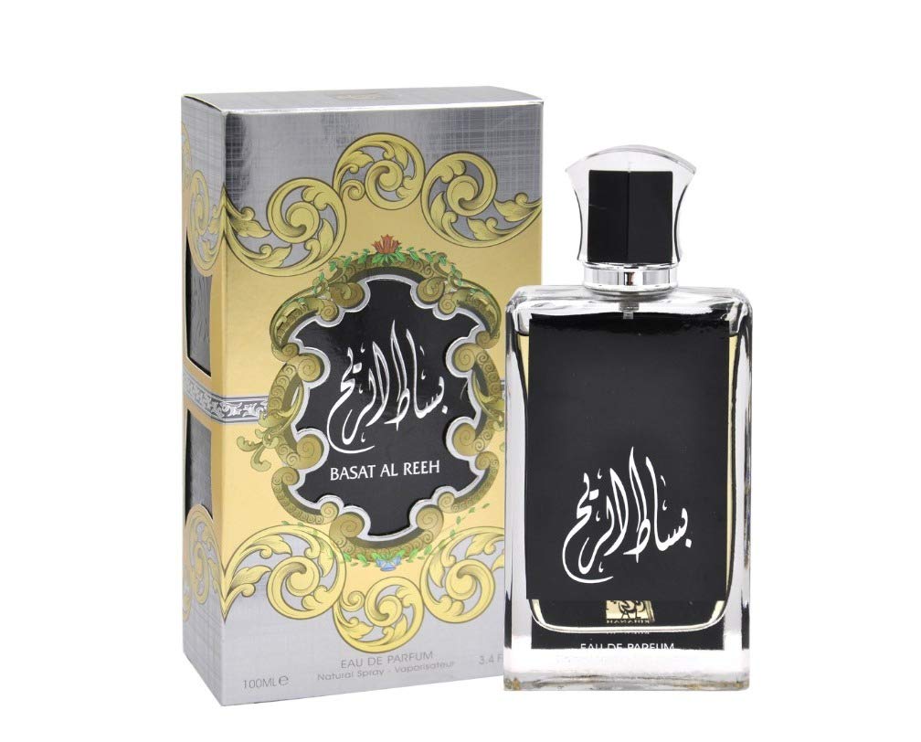 Rihanah Basat Al Reeh Eau De Parfum 100 ML (3.4. F.L. O.Z.), Unisex Perfume, Made In U.A.E.