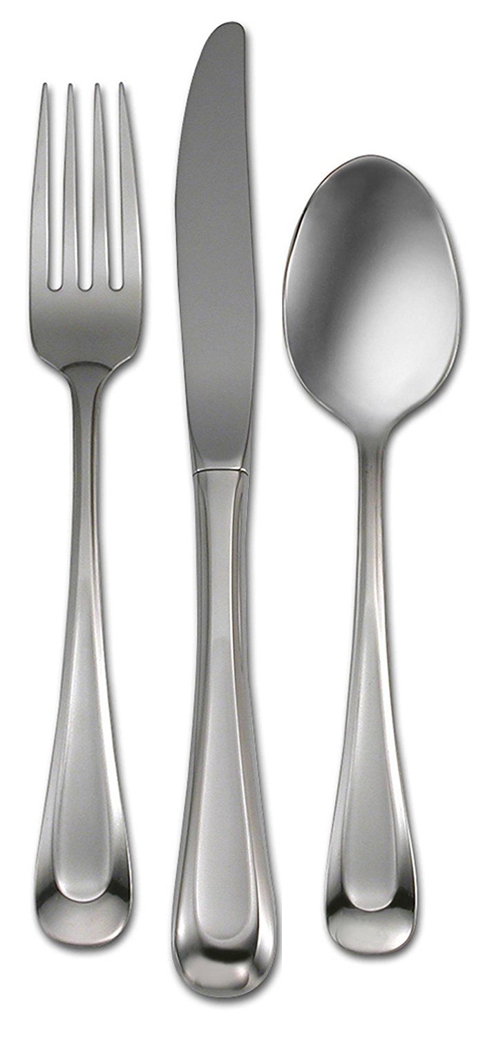 Oneida Satin Sand Dune 12 Piece Everyday Flatware Set, Service for 4