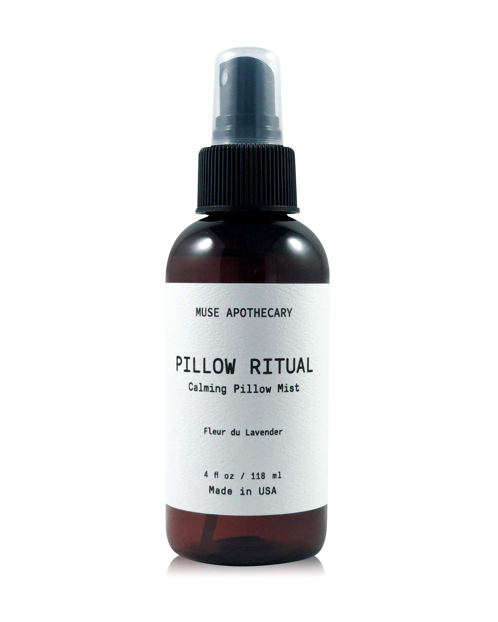 Muse Bath Apothecary Pillow Ritual - Aromatic and Calming Pillow Mist, 120ml, Infused with Natural Essential Oils - Fleur du Lavender