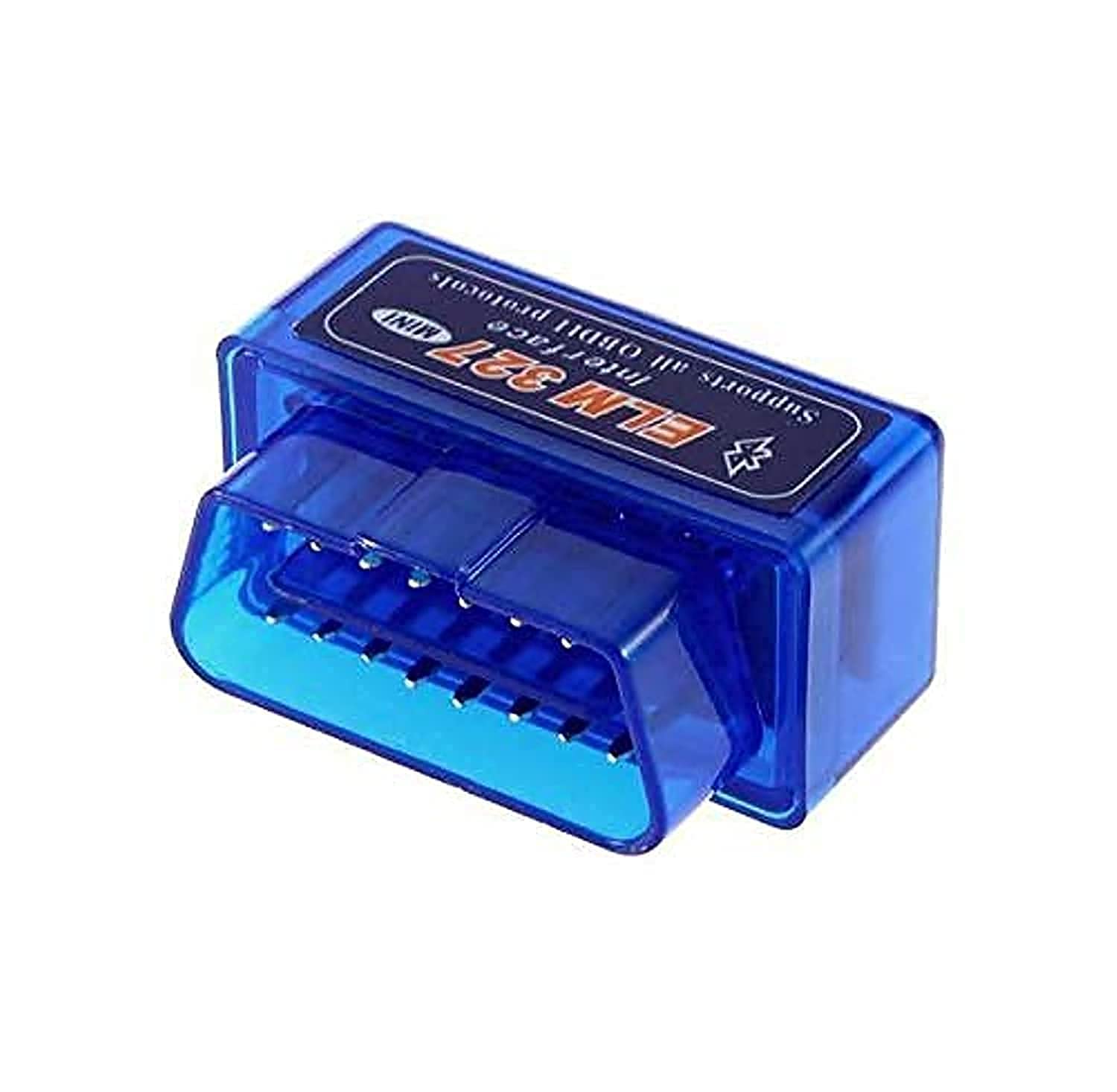 COOLBABY Super Mini ELM327 Bluetooth Torque V2.1 OBDII/OBD-II/OBD2 Protocols Car Auto Diagnostic Scan Tool ELM 327 - Android -BLUE