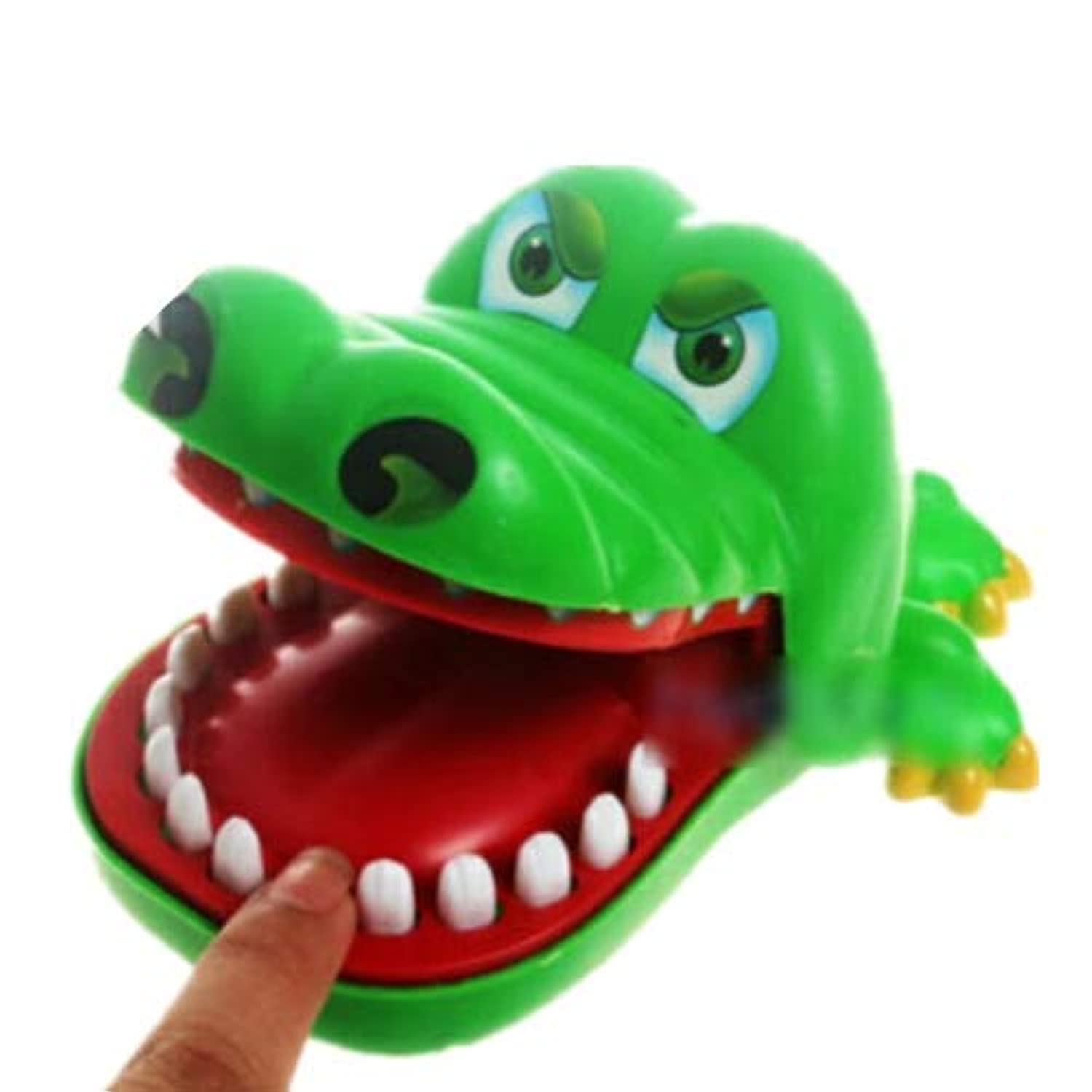 World Fitness Creative Children Kid Crocodile Mouth Dentist Bite Finger Game Funny Toy