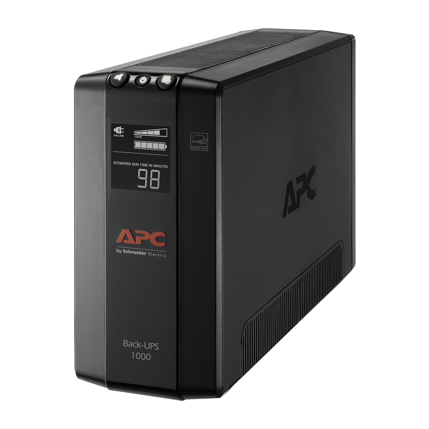 APC UPS 1000VA UPS Battery Backup and Surge Protector, BX1000M Backup Battery Power Supply, AVR, Dataline Protection