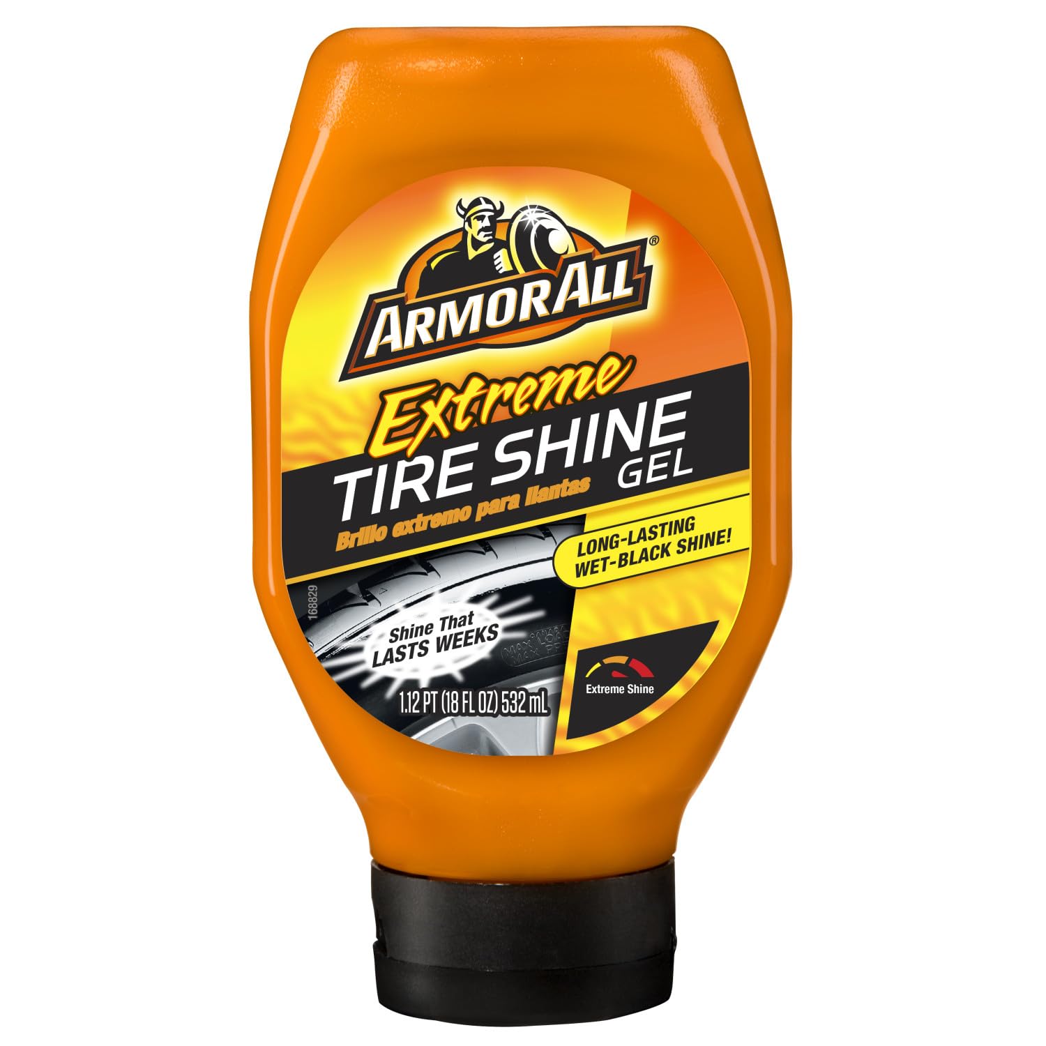 Armor All Extreme Tire Shine Gel by Armor All, Tire Shine for Restoring Color and Tire Protection, 18 Fl Oz