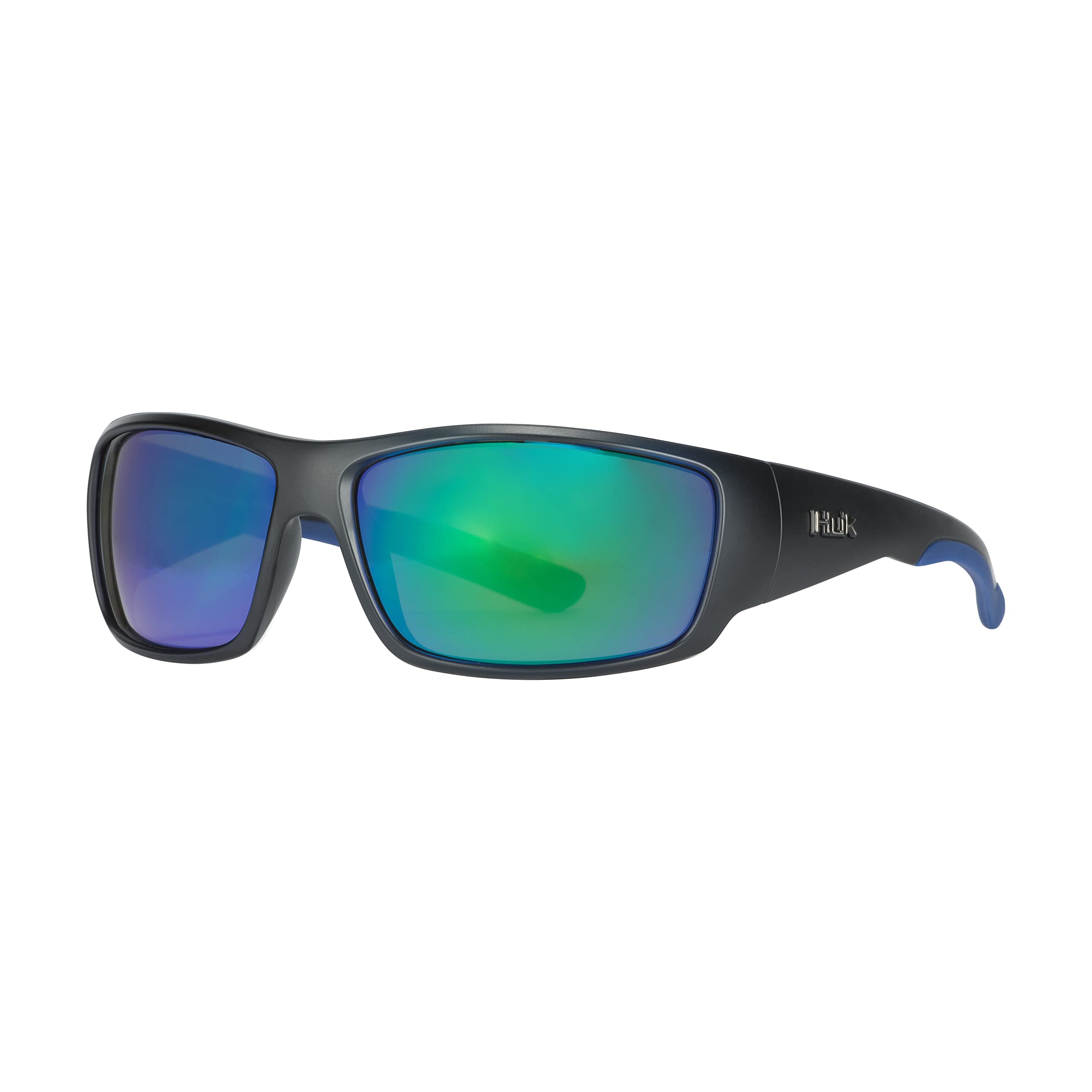 HUK, Polarized Lens Eyewear With Performance Frames, Fishing, Sports & Outdoors Sunglasses