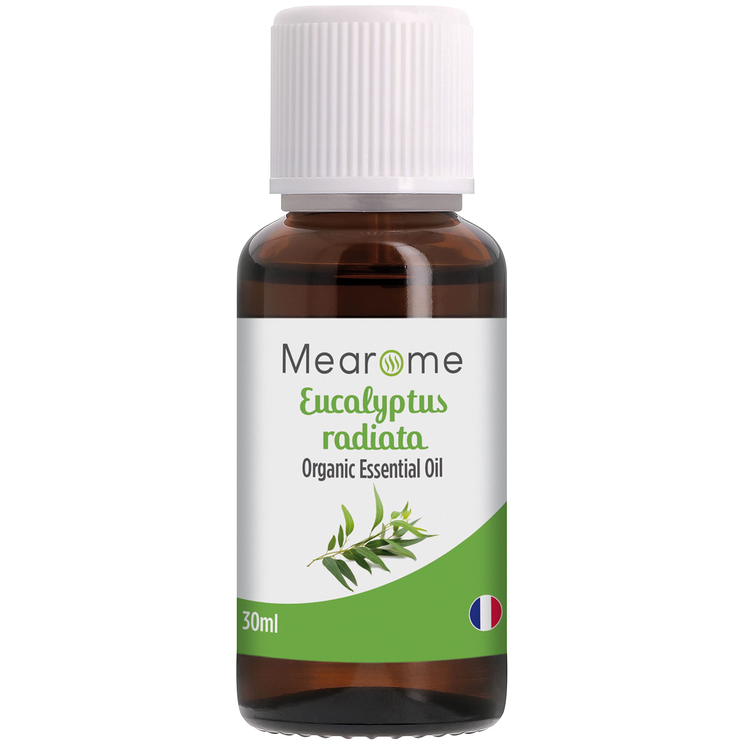 Eucalyptus Radiata Essential Oil 30 ML - 100% Pure, Non-GMO - for Aromatherapy Diffusion in Diffuser - French Expertise Mearome