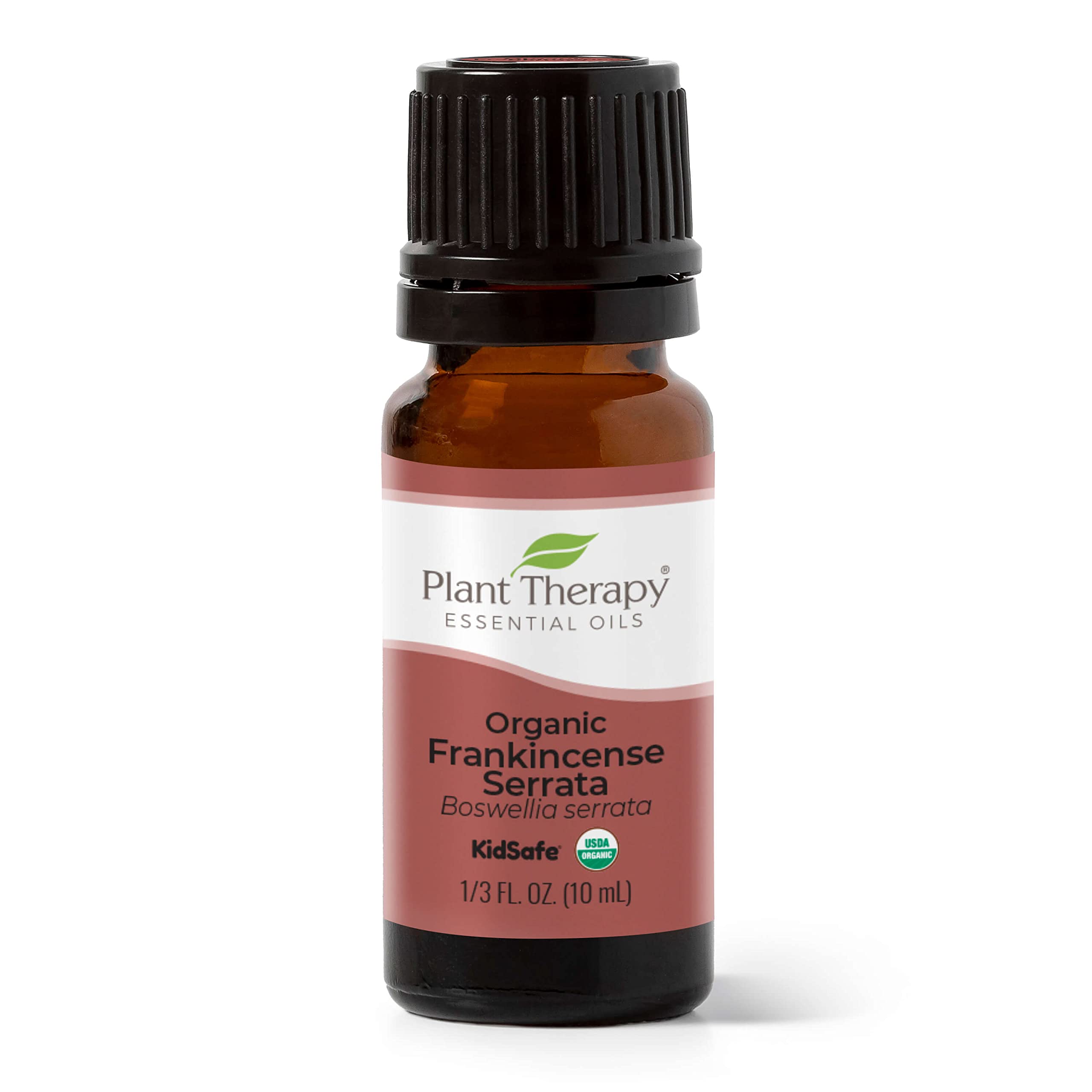 Plant Therapy Organic Frankincense Serrata Essential Oil 100% Pure, USDA Certified Organic, Undiluted, Natural Aromatherapy, Therapeutic Grade 10 mL (1/3 oz)