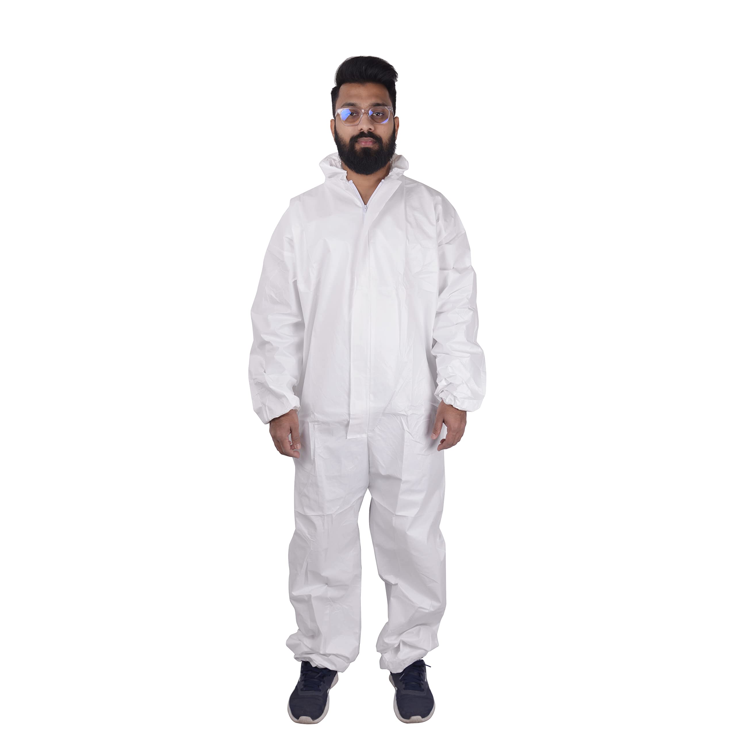 Chemical Disposable Coverall Type5/6 (12 Pieces)