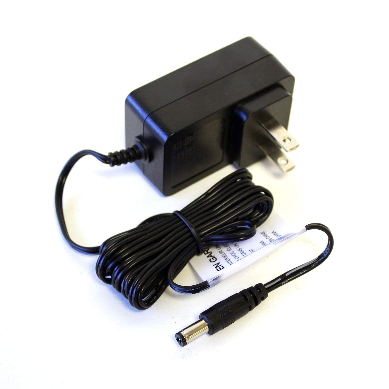 Nature's Mark Premium Power Supply 12V 0.8A DC Adapter, Plug Tip: 5.5mm x 2.1mm, 7ft (2m) Cord.