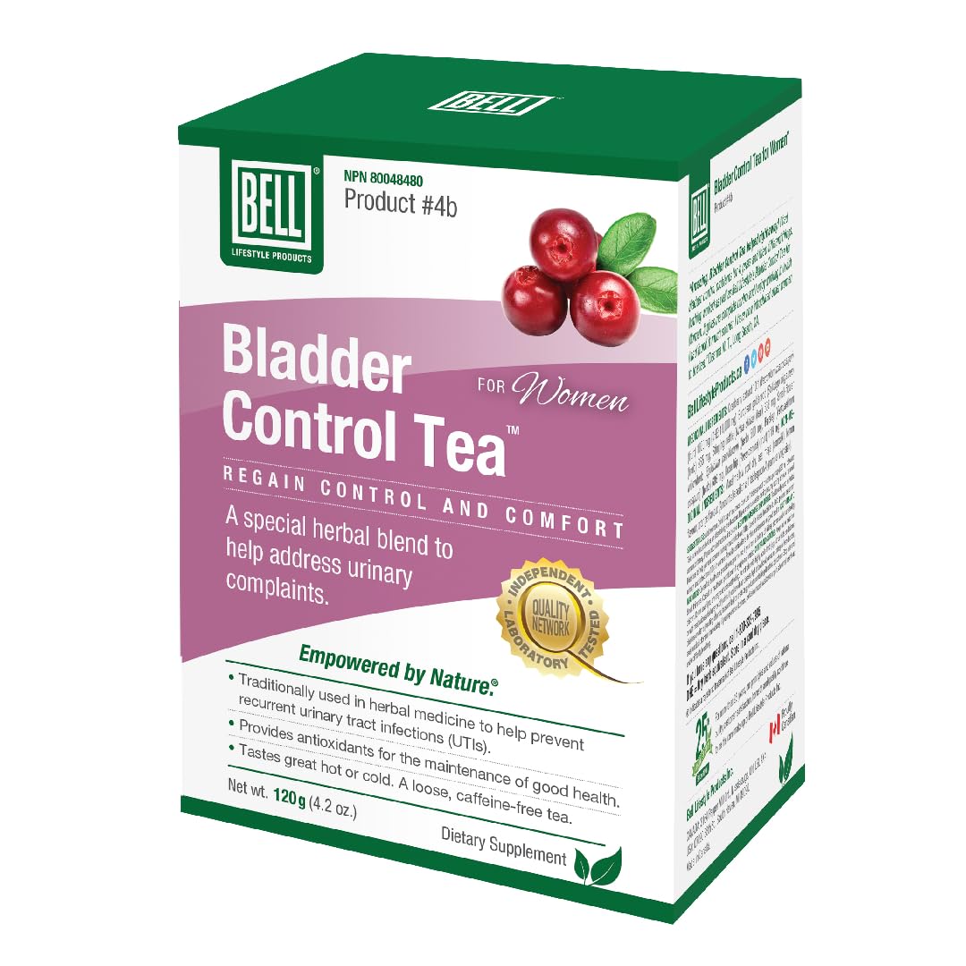 Bell Bladder Control Tea for Women™ - A Special Herbal Tea to Help Support Healthy Urinary Balance and Control - Kidney Tea