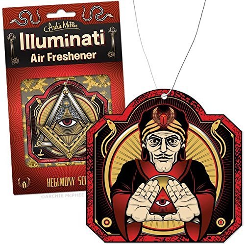 Archie McPhee Illuminati Air Freshener