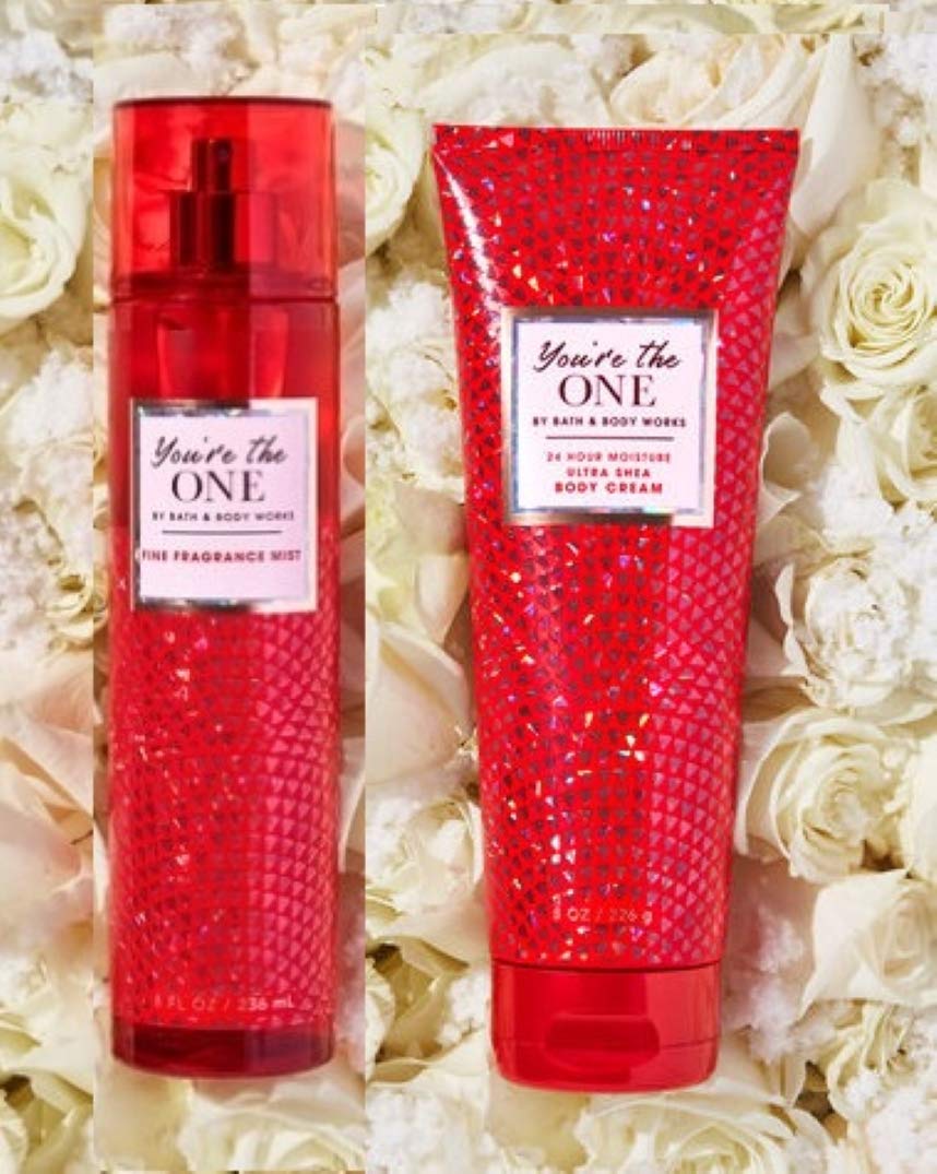 Bath & Body Works and - You're the One - Gift Set - Fine Fragrance Mist Cream (Packaging Varies)