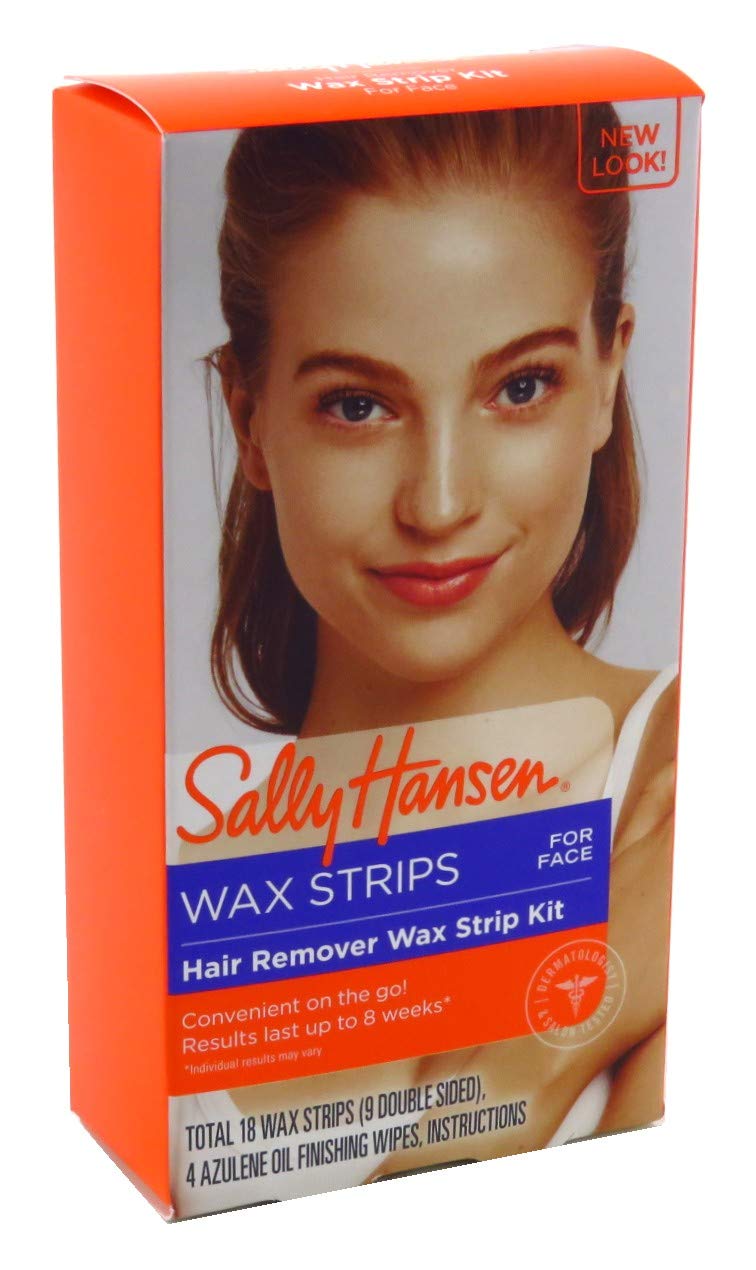 Sally HansenHair Remover Wax Strip Kit For Face (Pack of 2)