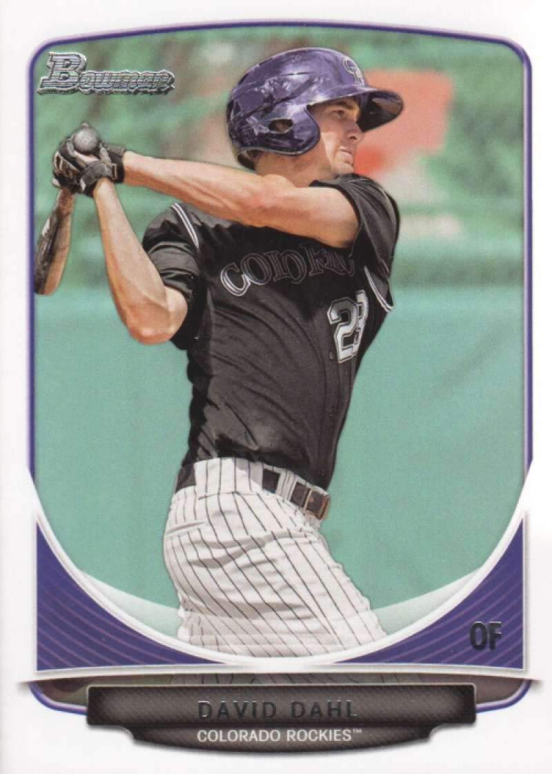 2013 Bowman Draft Top Prospects #TP7 David Dahl Rockies MLB Baseball Card NM-MT