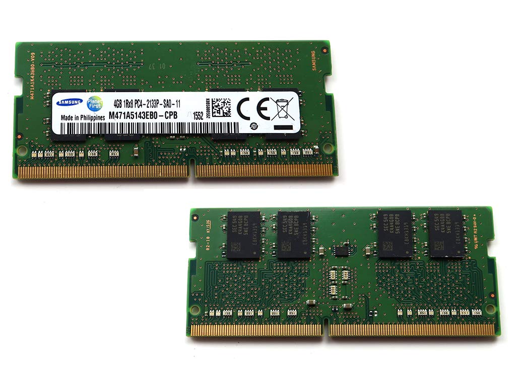 SAMSUNG 8GB 2X4GB DDR4 PC4-17000 2133MHZ 1RX8 CL15 Memory KIT M471A5143EB0-CPB