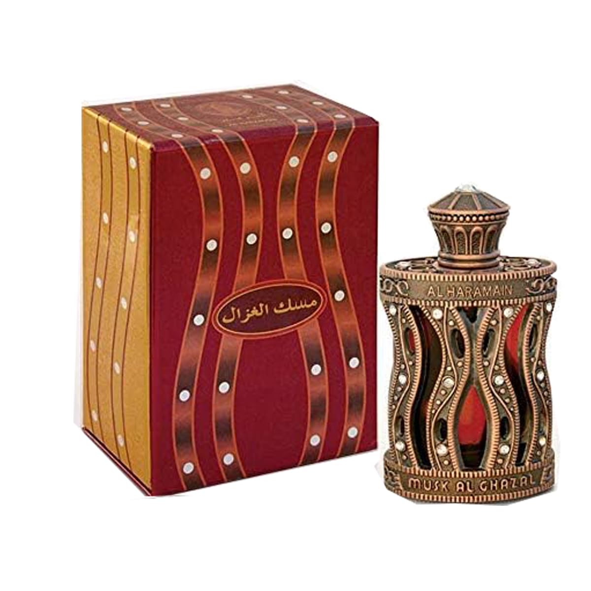 Al Haramain Ghazal Musk 30ml Perfume Oil | Luxury Unisex Fragrance | Scented Oil