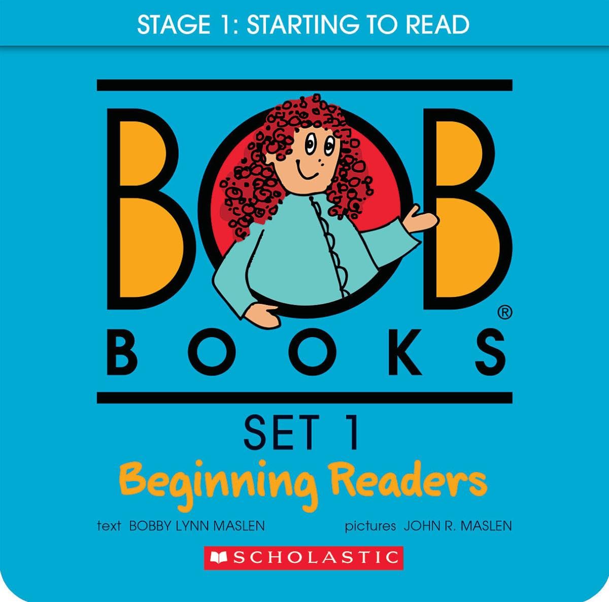 Bob Books - Set 1: Beginning Readers Box Set Phonics, Ages 4 And Up, Kindergarten (Stage 1: Starting To Read)