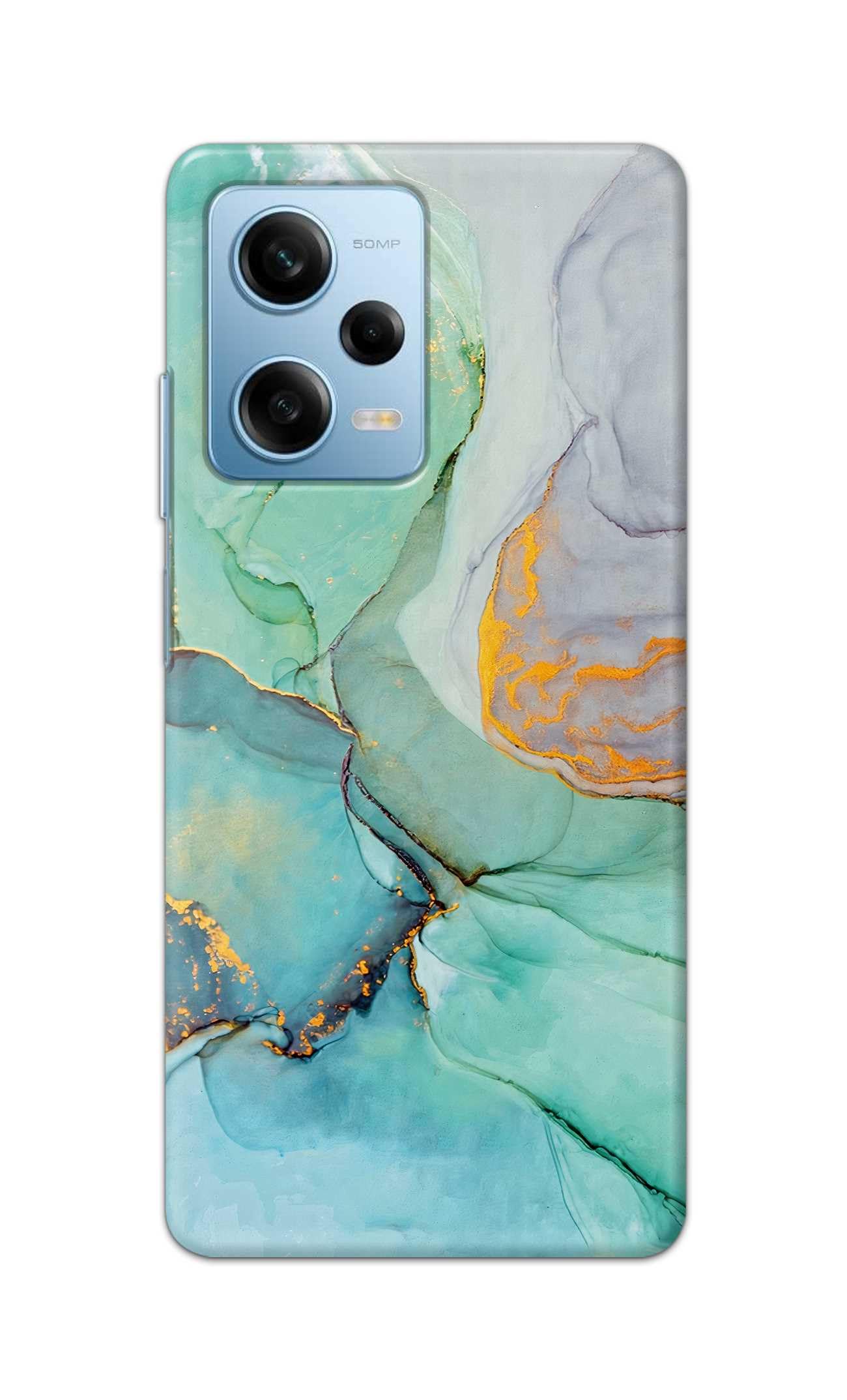 PRINTFIDAA® Printed Hard Back Cover for Mi Poco X5 Pro 5G Back Cover (Marble Design) -190724(DL)