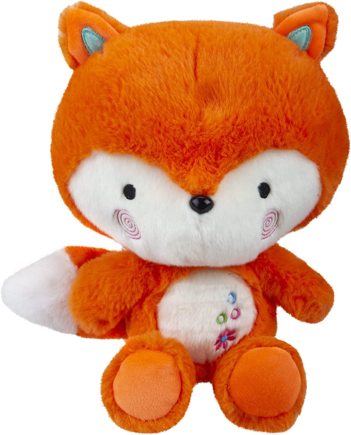 PMS - Fox Apple Scented Plush - Super Soft & Fluffy Orange 26cm Fruity Enchanted Forest Animal Brightly Coloured Sensory Cuddly Toy - Scentsations