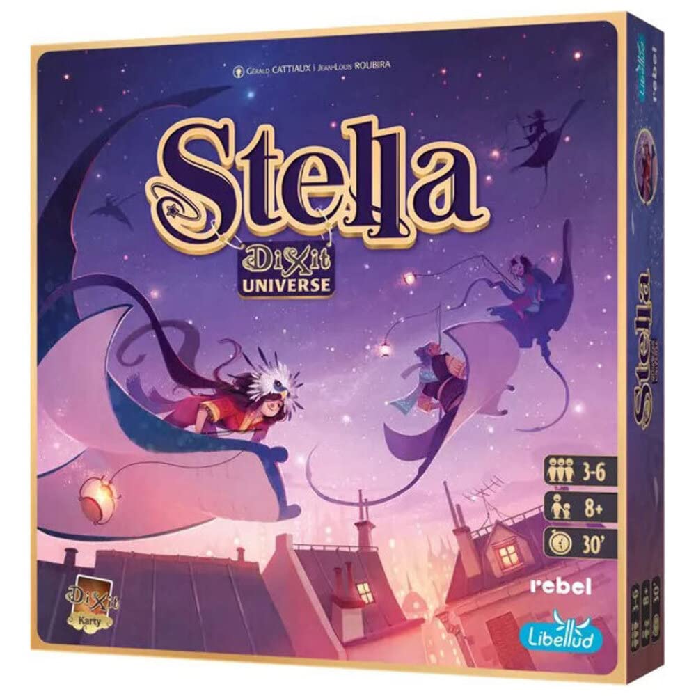 LibelludStella - Dixit Universe Board Game Ages 8+ 3-6 Players 30 Minutes Playing Time