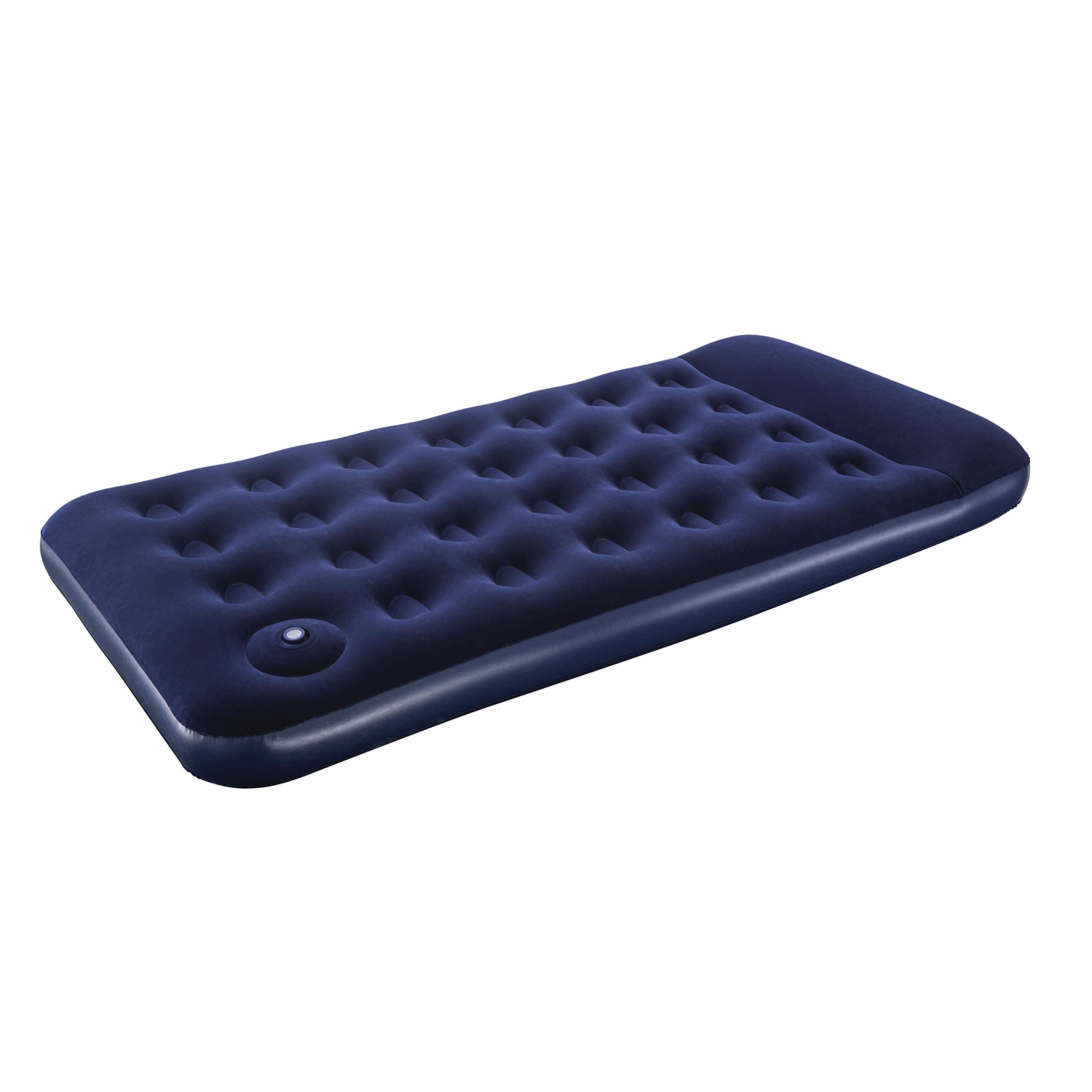 BestwayPavillo Air Mattress Twin with Built-in Foot Pump blue 1.88 m x 99 cm 28 67224-17