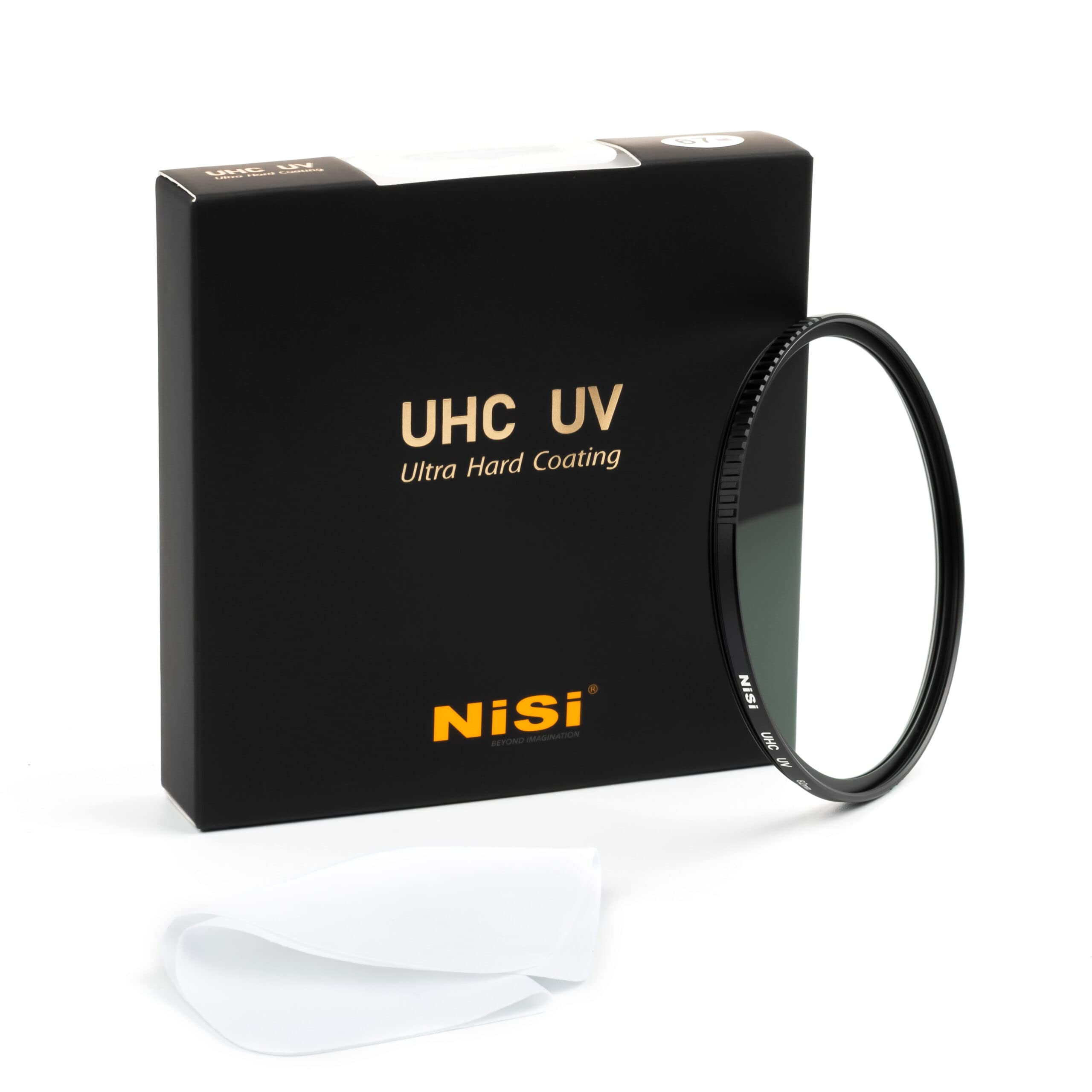 NiSi55mm UHC UV Protection Filter | 18 Multi-Layer Coatings UHD, Ultra Hard Coating, Nano Coating, Hydrophobic, Scratch Resistant | Ultra-Slim UV Filter for 55mm Camera Lens