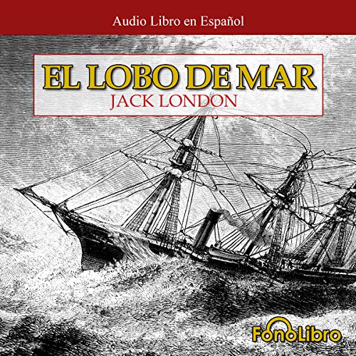 Diseño de la portada del título El Lobo de Mar