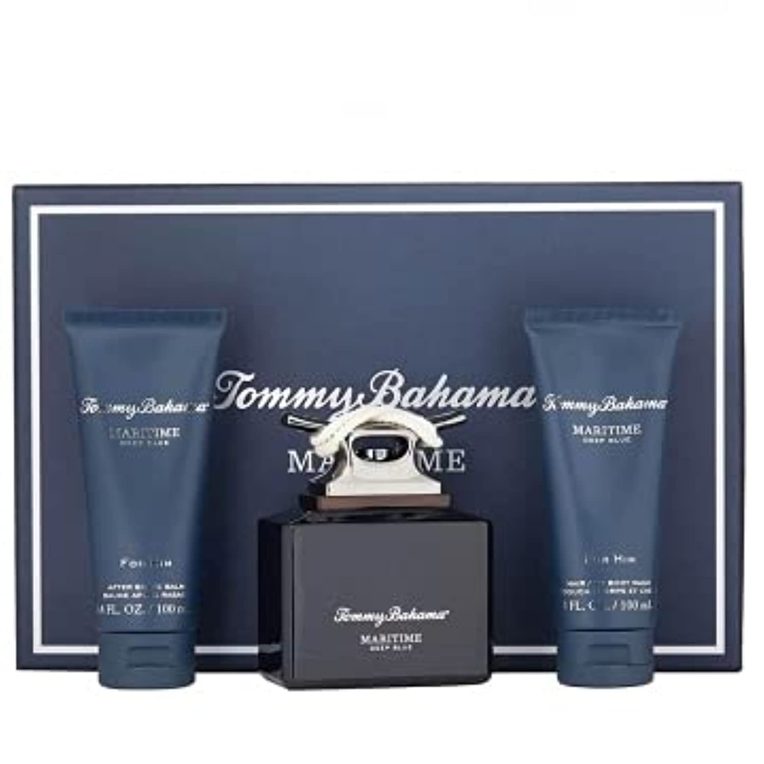 Tommy Bahama Maritime Deep Blue for Men Edc 125ml + 100ml Hair & Body Wash + 100ml Asb Set