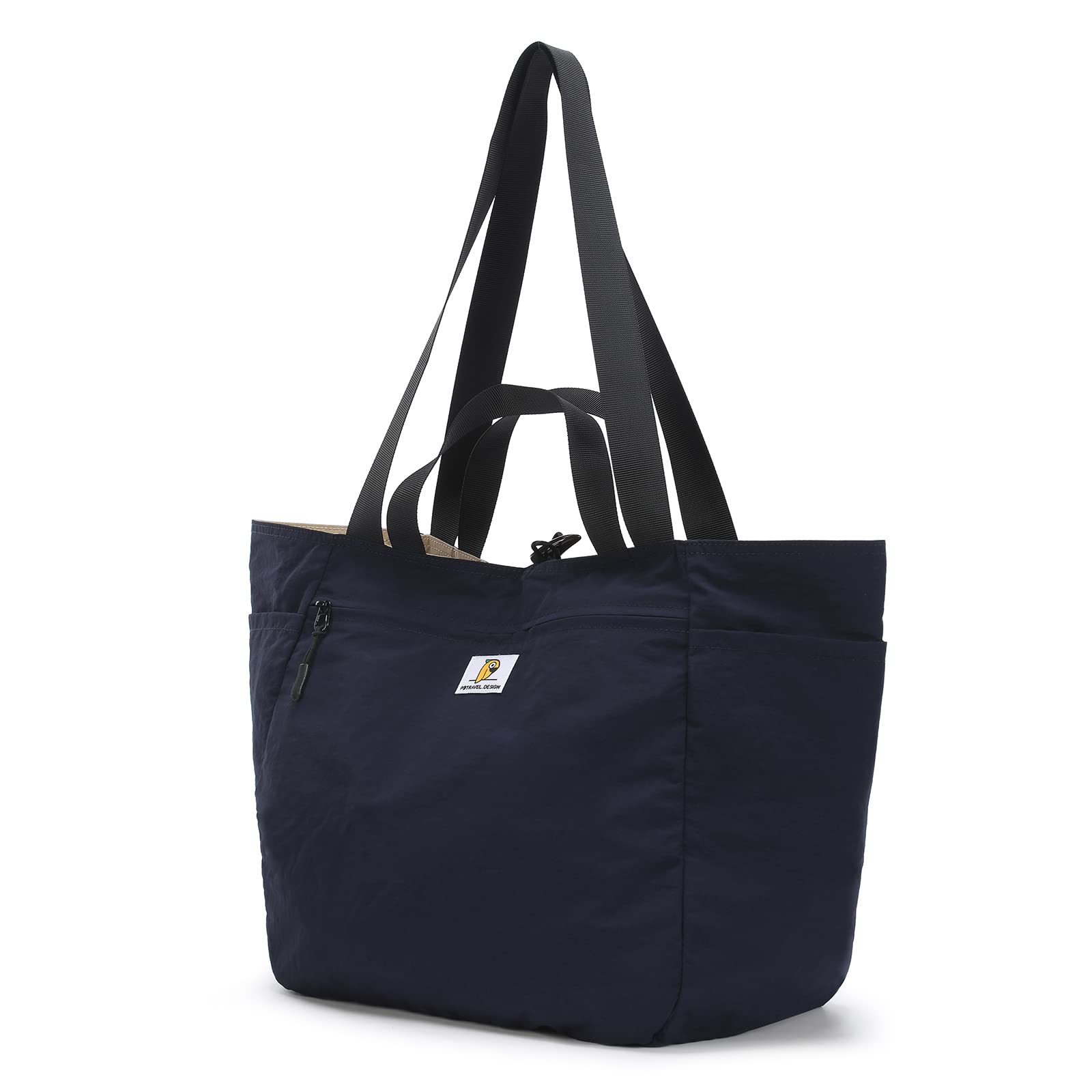 Moranse Tote Bag,Capacity Multifunctional Storage Pack,Two-color Conversion Design,One Shoulder and Hand-held Available