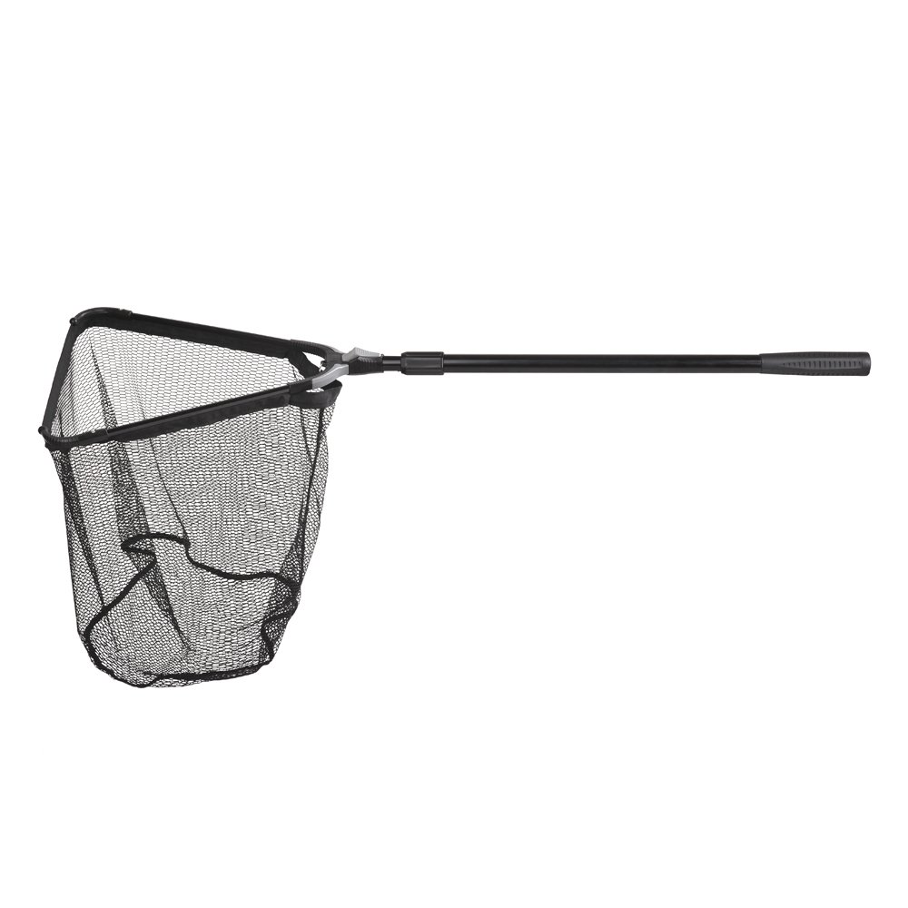 Fiblink Folding Aluminum Fishing Landing Net Fish Net with Extending Telescoping Pole Handle