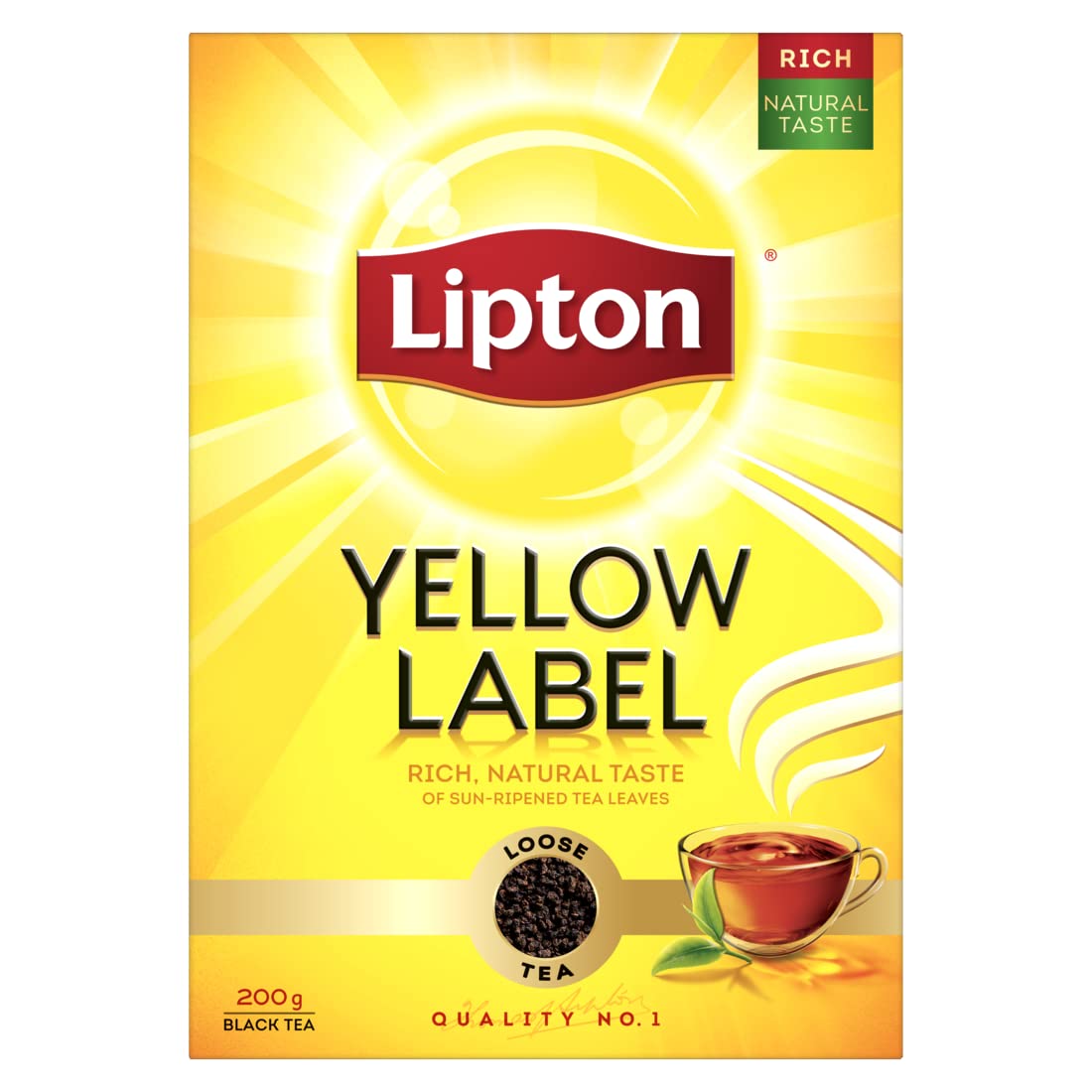 Lipton Yellow Label Black Loose Tea 200g