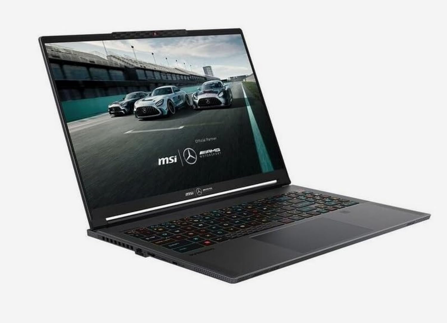 MSI Stealth 16 Mercedes-AMG Motorsport A13VG Gaming Laptop Intel Core i9-13900H/32GB/2TB NVMe SSD/NVIDIA GeForce RTX 4070 8GB/16-inch UHD+ (3840 x 2400) OLED/Windows 11 Home- Selenite Gray