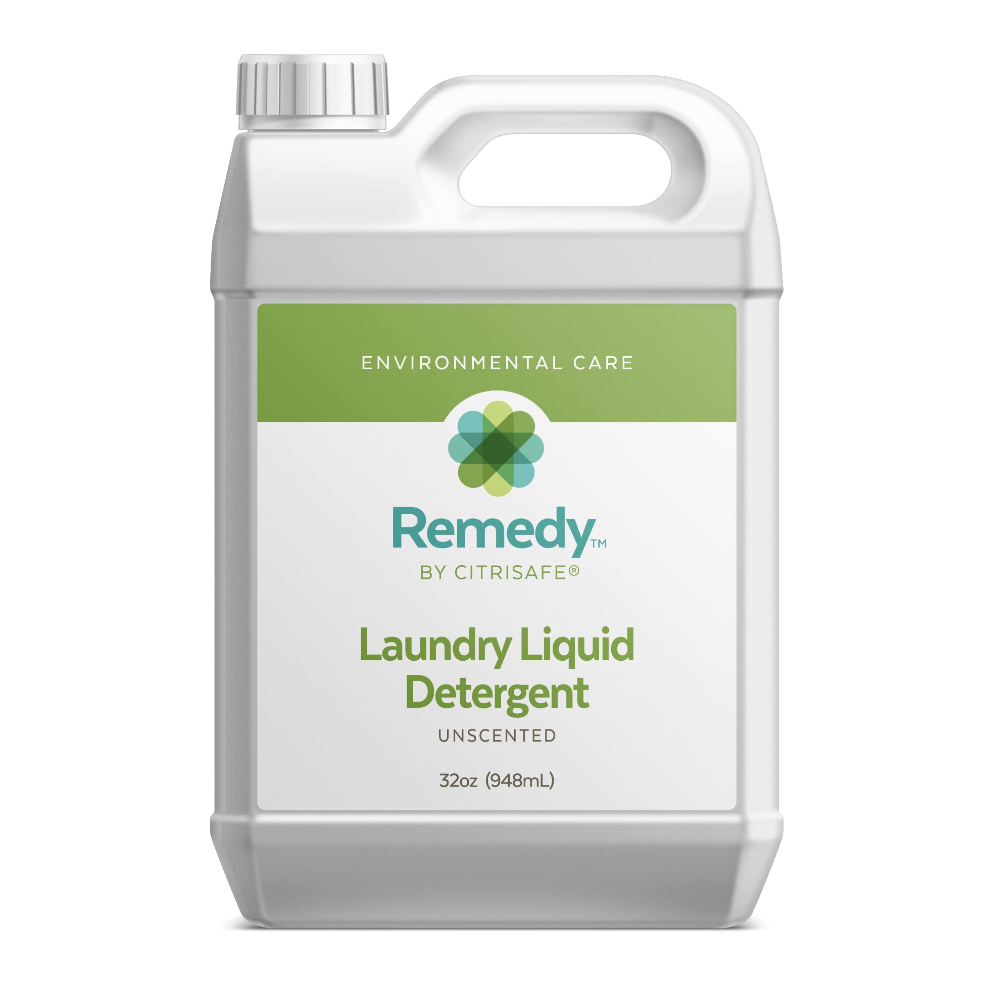 Remedy Laundry Liquid Detergent - Environmentally-Friendly Concentrated Laundry Detergent for Dirt and Mold - 32oz