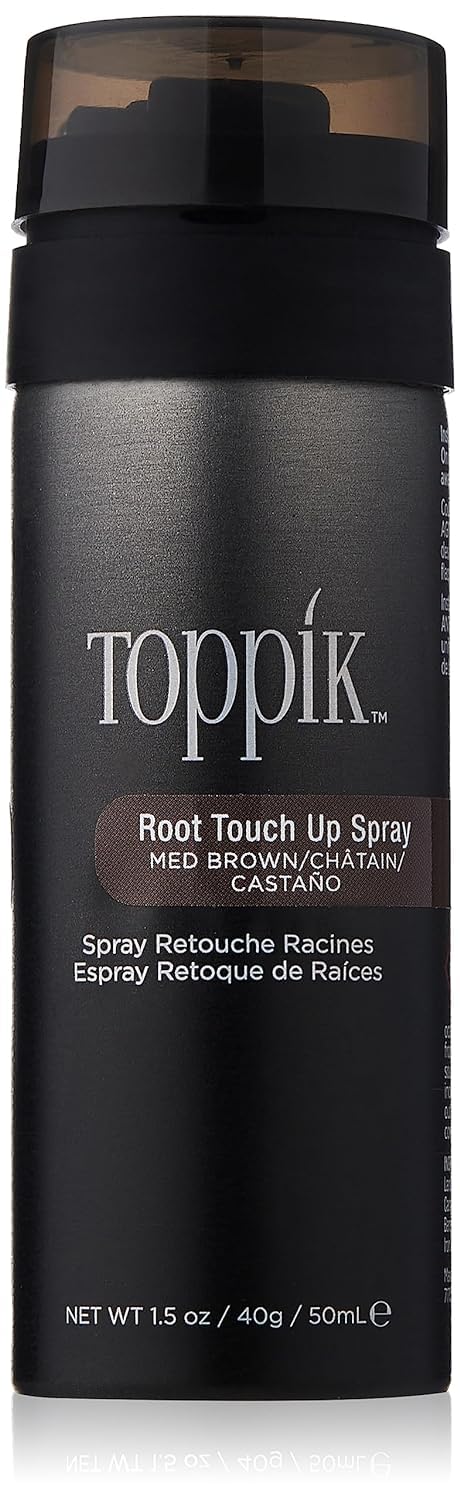 ToppikRoot Touch Up Spray Medium Brown, 50 ml