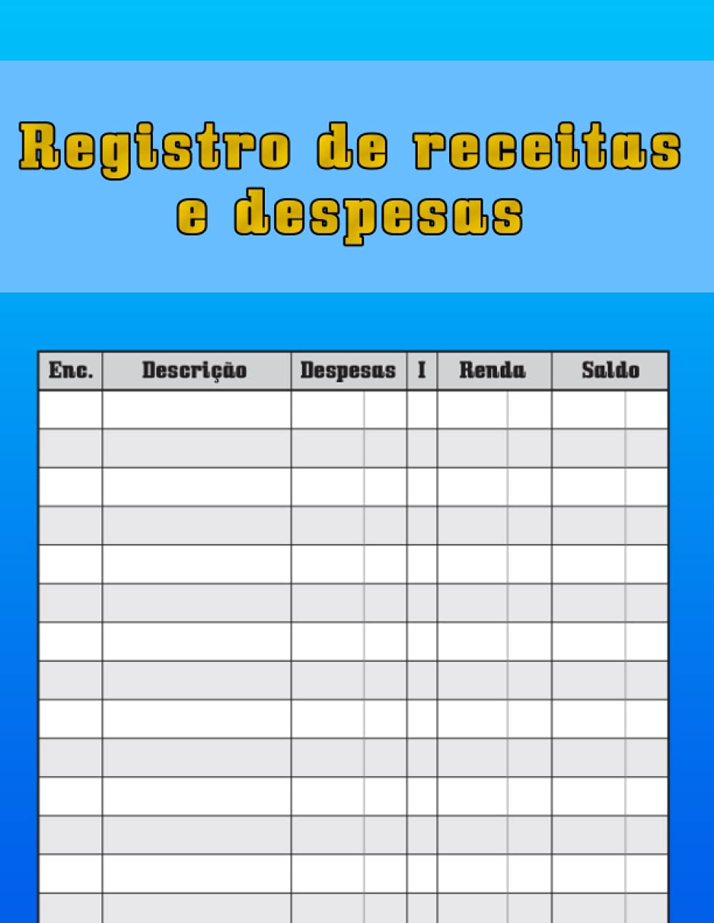 Registro de receitas e despesas: Caderno de contabilidade, livro de caixa para registrar ganhos, despesas e deduções fiscais, para pequenas empresas ou famílias, 110 páginas (A4 21,6 x 27,9cm)