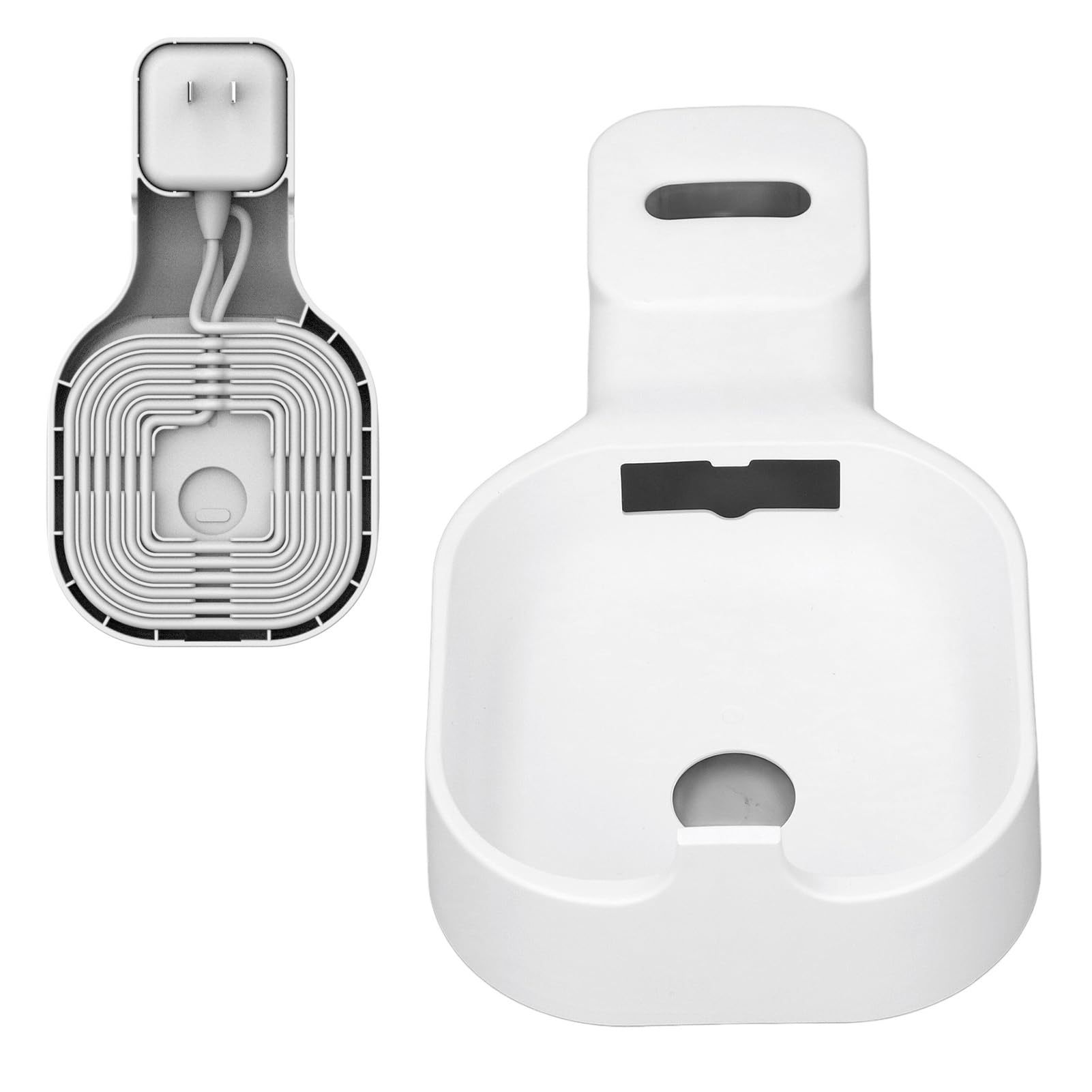 Wall Mount Holder for Eero Mesh, Punch Free Wifi Router Outlet Wall Stand Bracket with Cable Management Space Saving