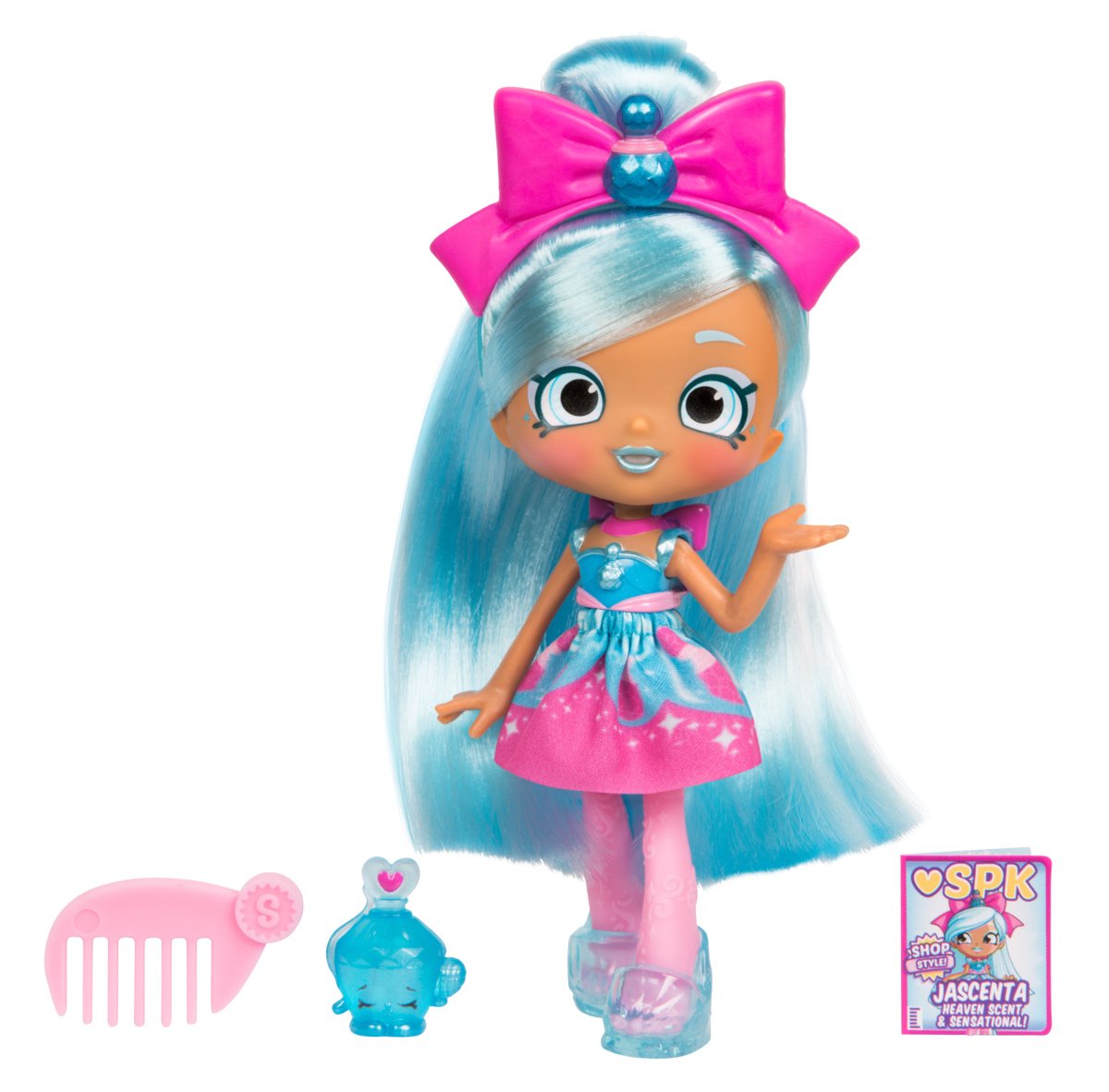 Shopkins Shoppies Season 7 Doll Single Pack - Jascenta, Toys for Girls, 4 Years & Above, Collectible Toys, Gifting