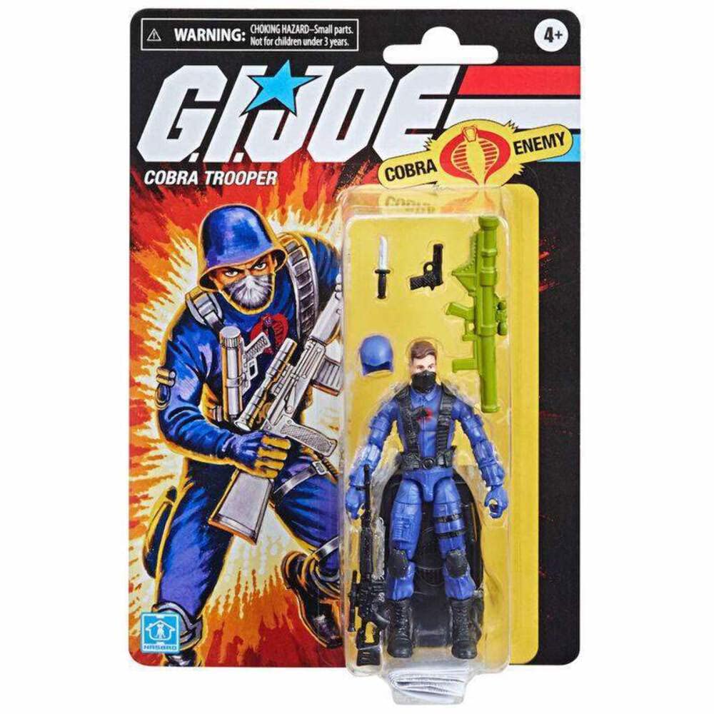 G.I. Joe Retro Cobra Trooper (Cobra Enemy) 3.75 Inch Exclusive Action Figure