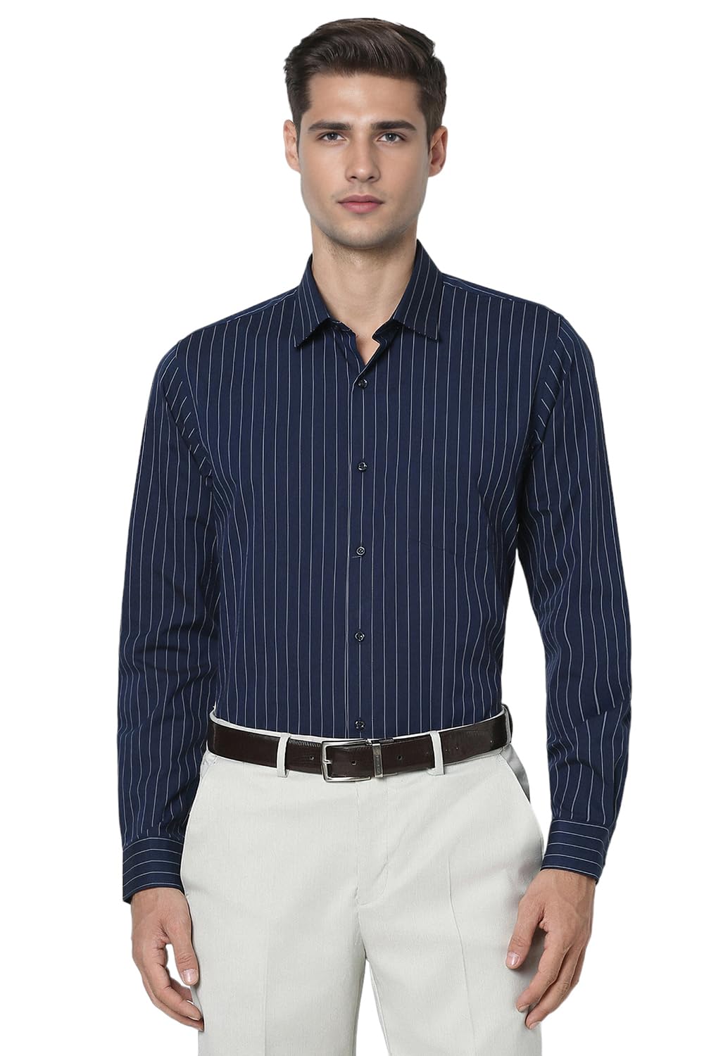 Peter EnglandMen's Regular Fit Shirt