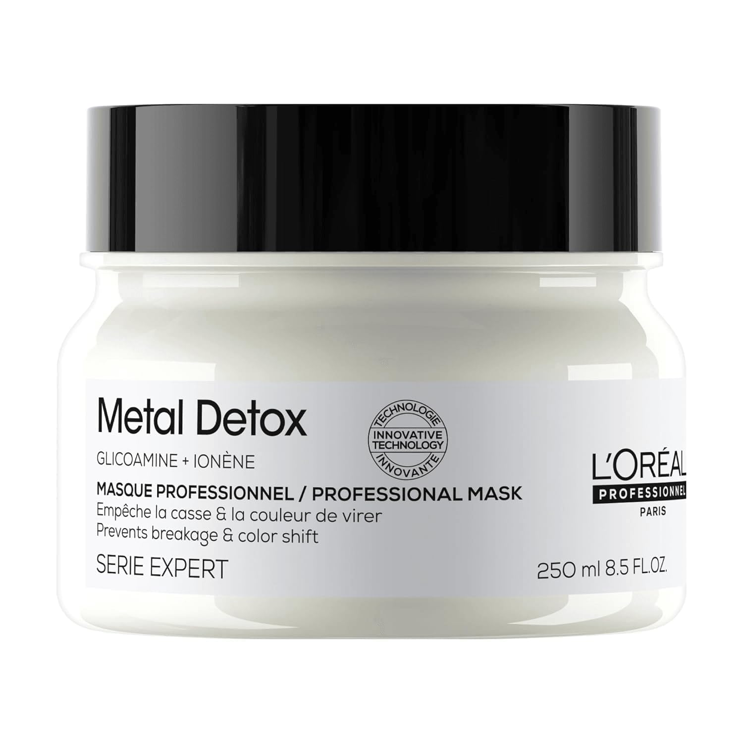 L'Oreal Professionnel Metal Detox Hair Mask | Deep Conditioner & Treatment | Protects Color, Prevents Damage & Nourishes Hair | For Dry, Damaged Hair | Sulfate-Free