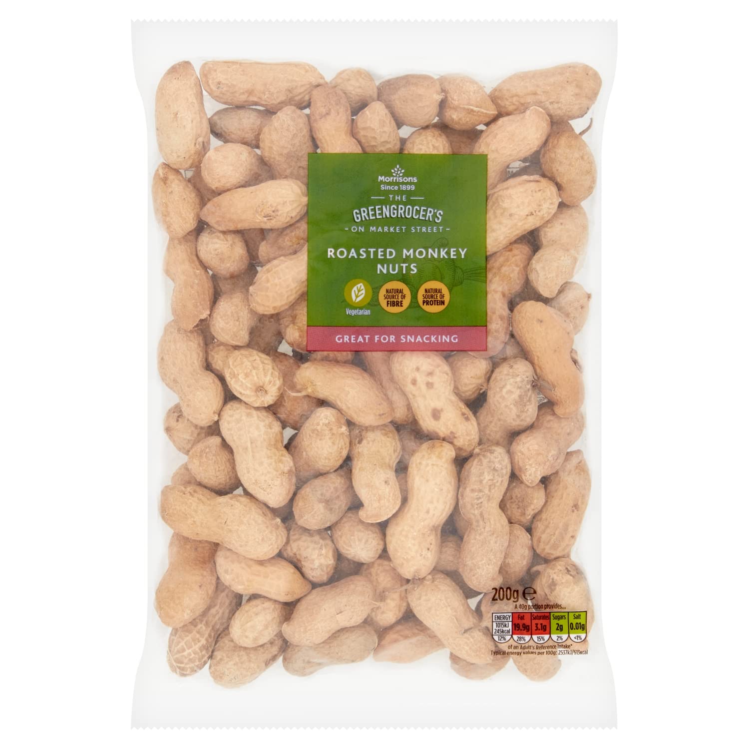 MorrisonsRoasted Monkey Nuts, 200g