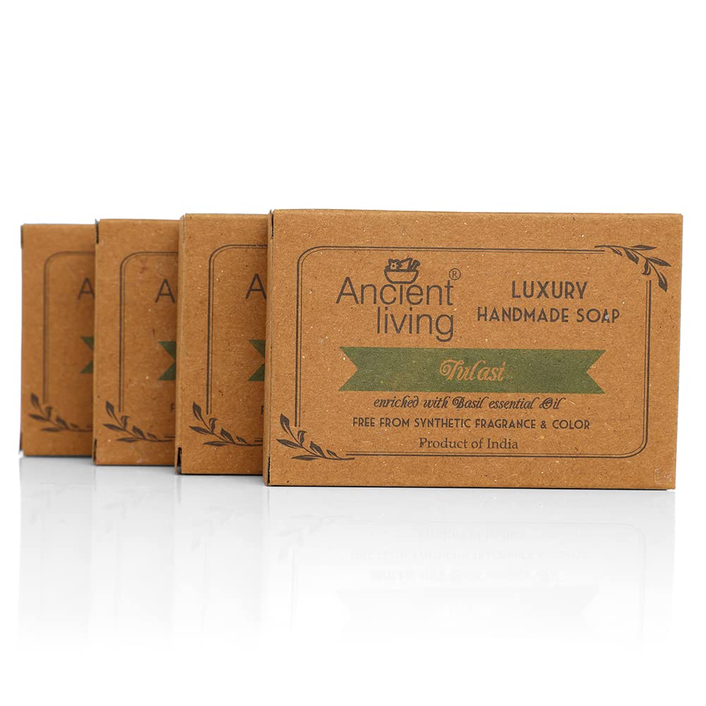 Ancient Living Tulasi Soap Set of 4 (100 gms)