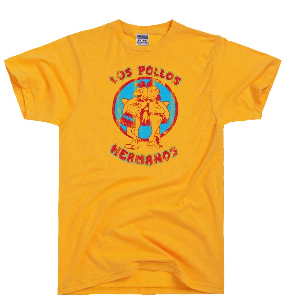 DIRTYRAGZ Men's Los Pollos Hermanos Chicken Brothers T Shirt