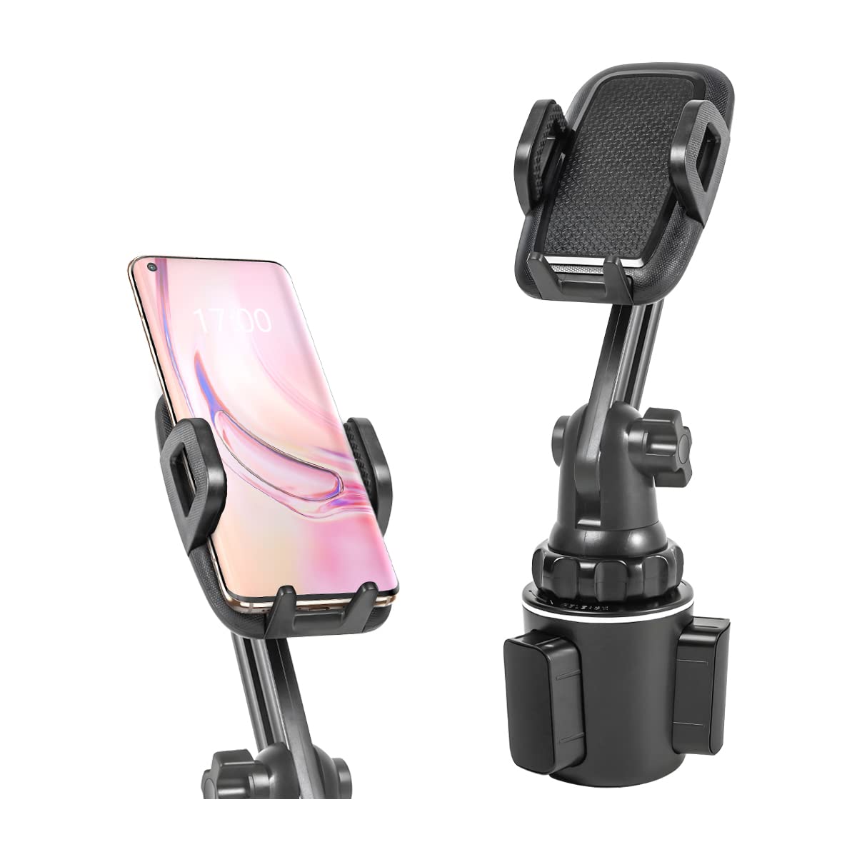 AUKEPO Universal Adjustable Long Neck Car Cup Phone Holder for Trucks, SUVs, No Shaking Automobile Cradle for iPhone, Samsung and Smart Phone