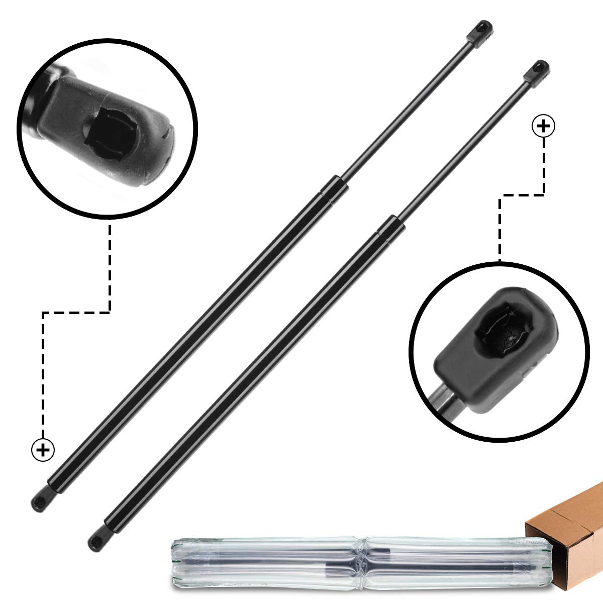 A-Premium Tailgate Rear Hatch Lift Supports Shock Struts Springs Replacement for Jeep Commander Jeep Commander 2006 2007 2008 2009 2010 2-PC Set