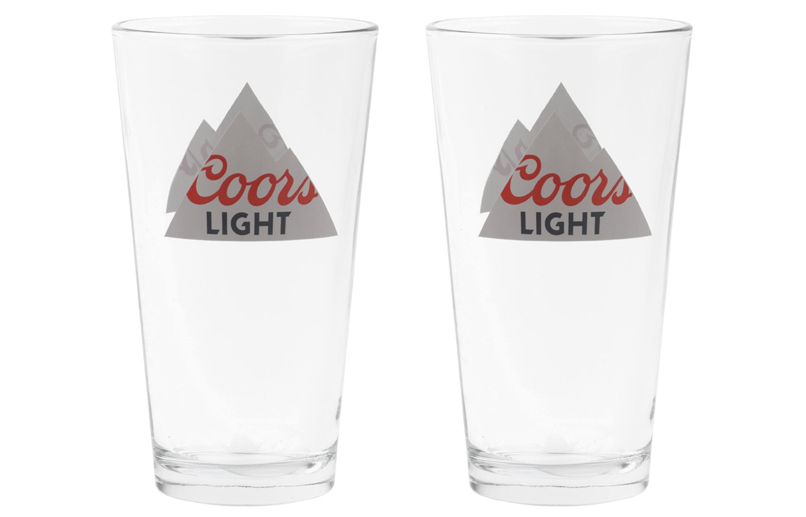 Coors Light Pint Gl | Set of 2