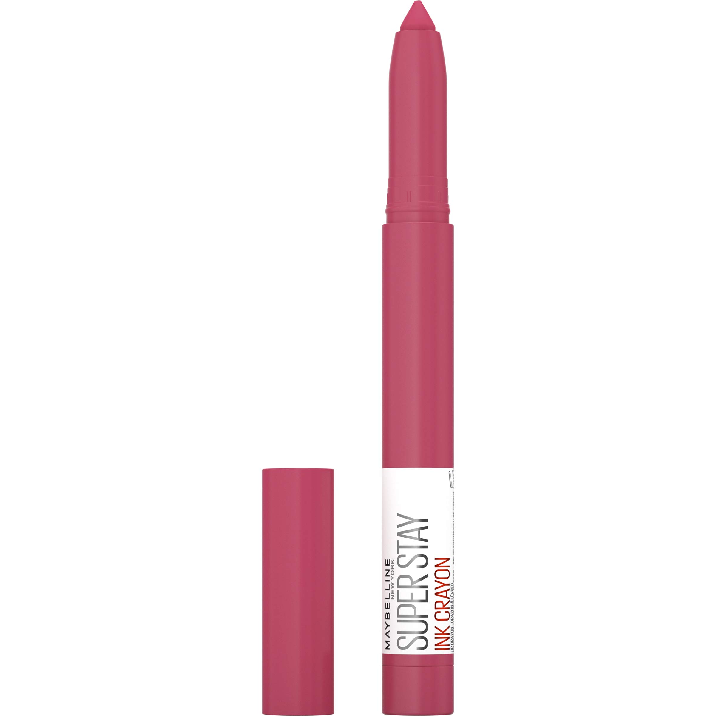 Maybelline New York Maybelline Super Stay Ink Crayon Matte Longwear Lipstick Makeup, Chase Dreams, 0.04 Ounce ., 150 Chase Dreams, 0.04 ounces (Pack of 2)