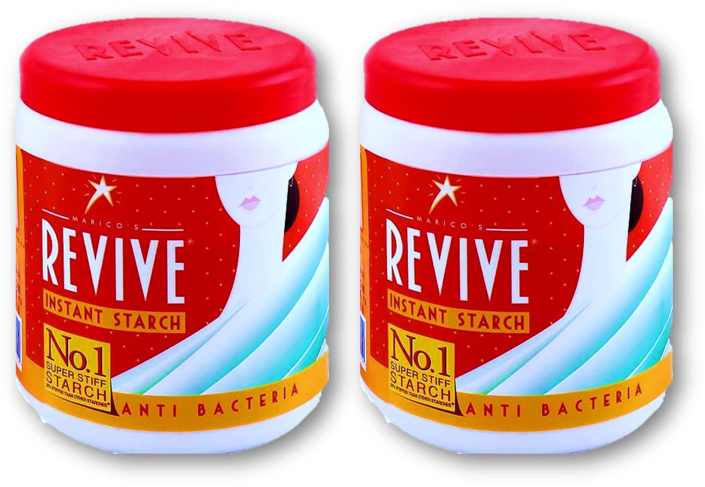 Revive Instant Starch Anti-Bacteria 400g (Pack Of 2) Unique